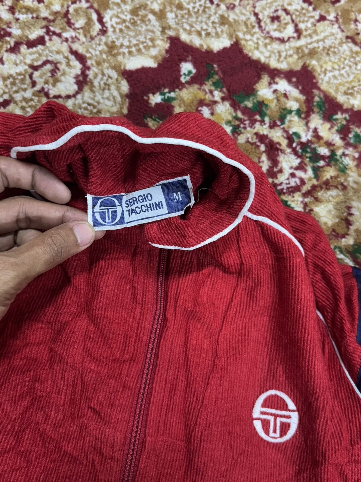 Sergio Tacchini 90s SERGIO TACCHINI TRACKTOP Size US M / EU 48-50 / 2 - 7 Thumbnail