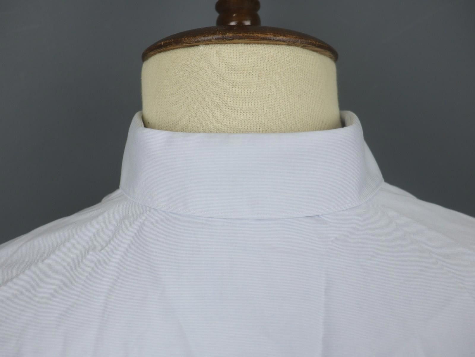 Eton Eton Blue 100% Cotton Collared Dress Shirt Size 40 Size 38R - 11 Thumbnail