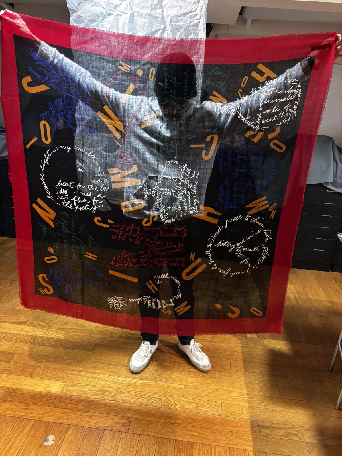 Moschino Moschino Wool Scarf Vintage 90’s Made in Italy Size ONE SIZE - 3 Thumbnail