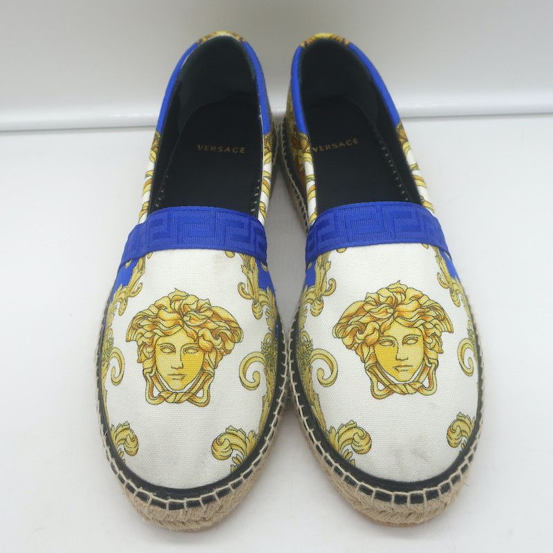 Versace Versace Medusa Renaissance Espadrilles Cream Size 41 NEW Size US 8 / EU 41 - 4 Thumbnail