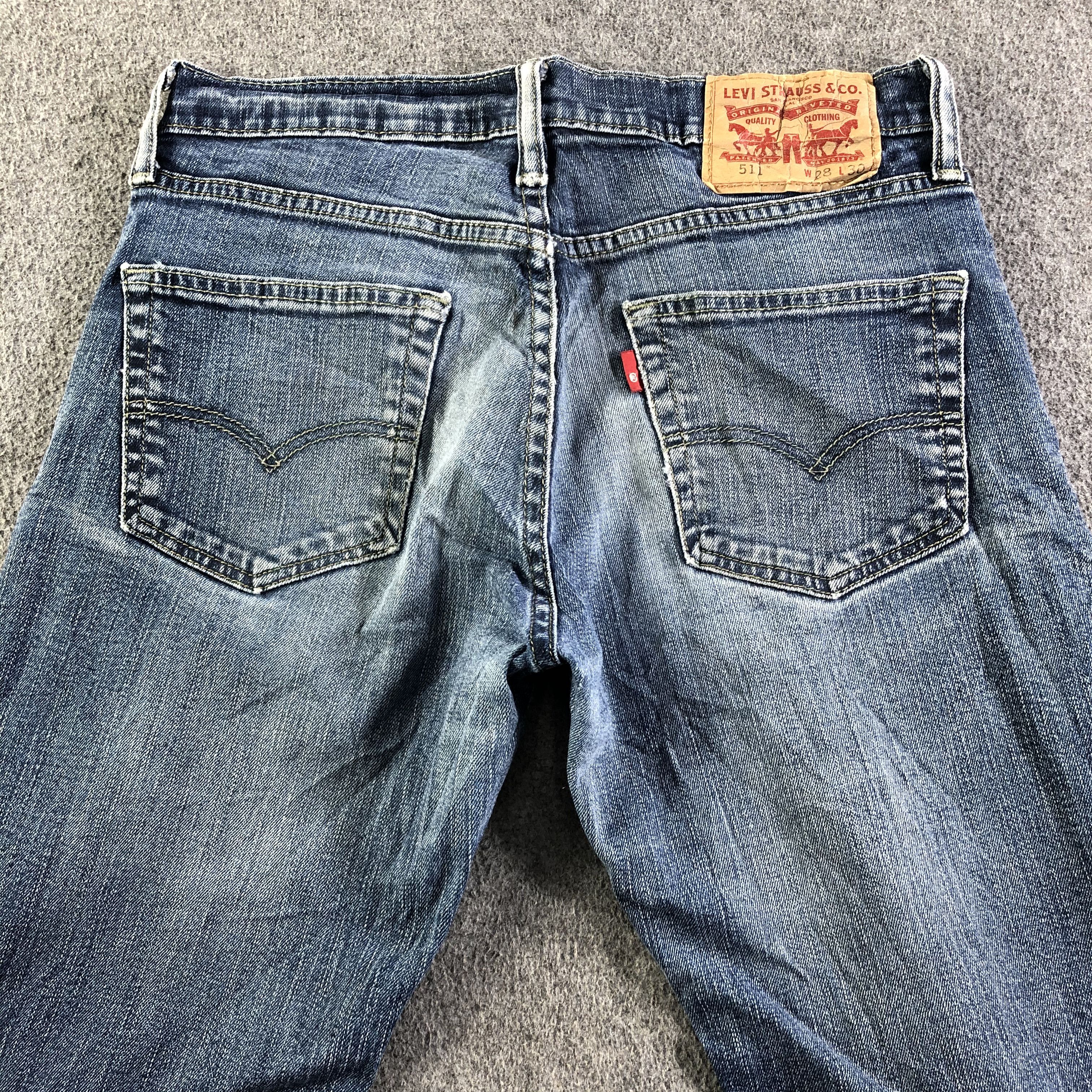 Levi's Vintage Blue Wash Levis 511 Jeans-J4300 Size US 29 - 4 Thumbnail
