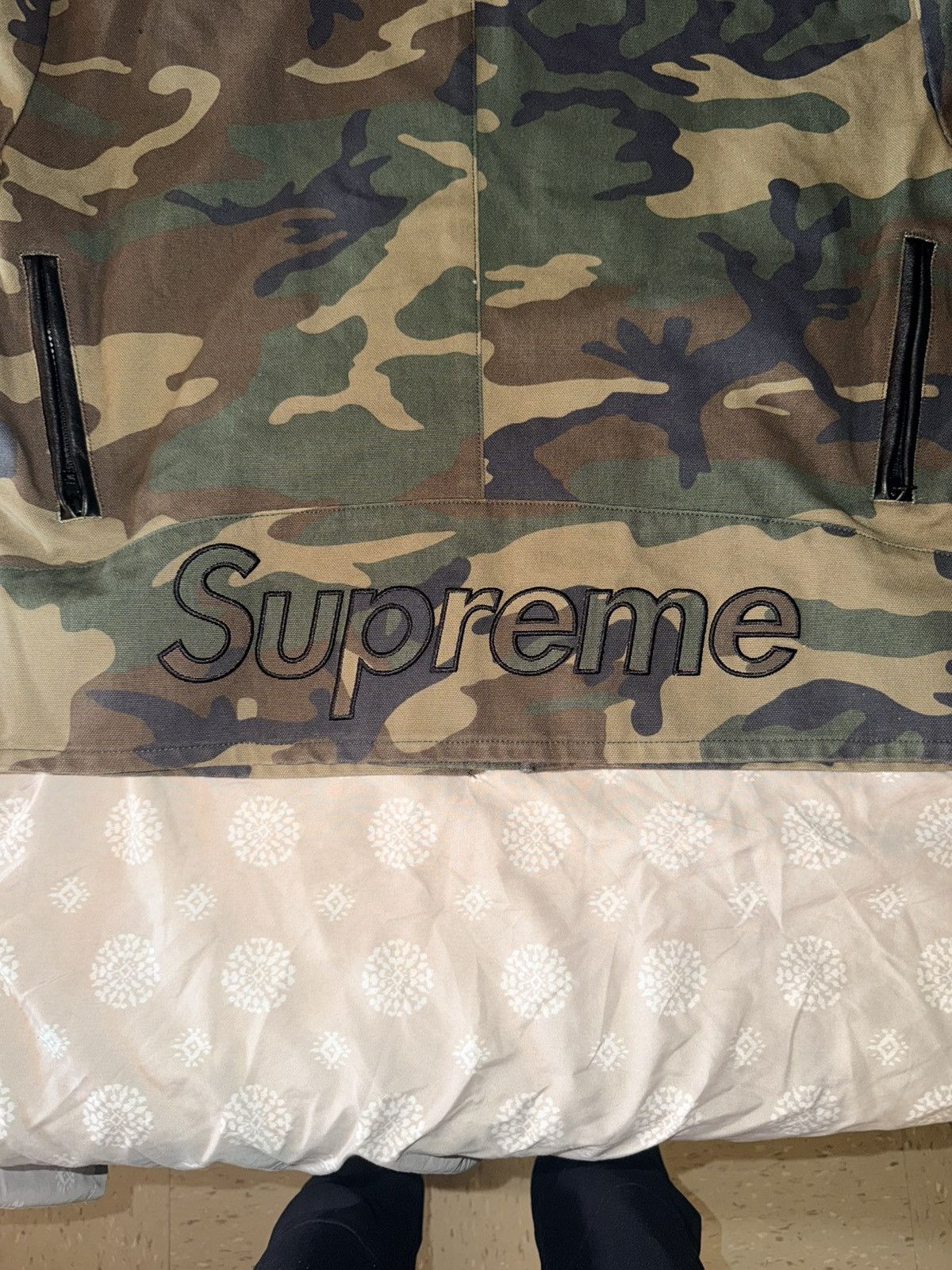 Supreme × Vanson Leathers Supreme Vanson leather cordura jacket Size US L / EU 52-54 / 3 - 2 Thumbnail