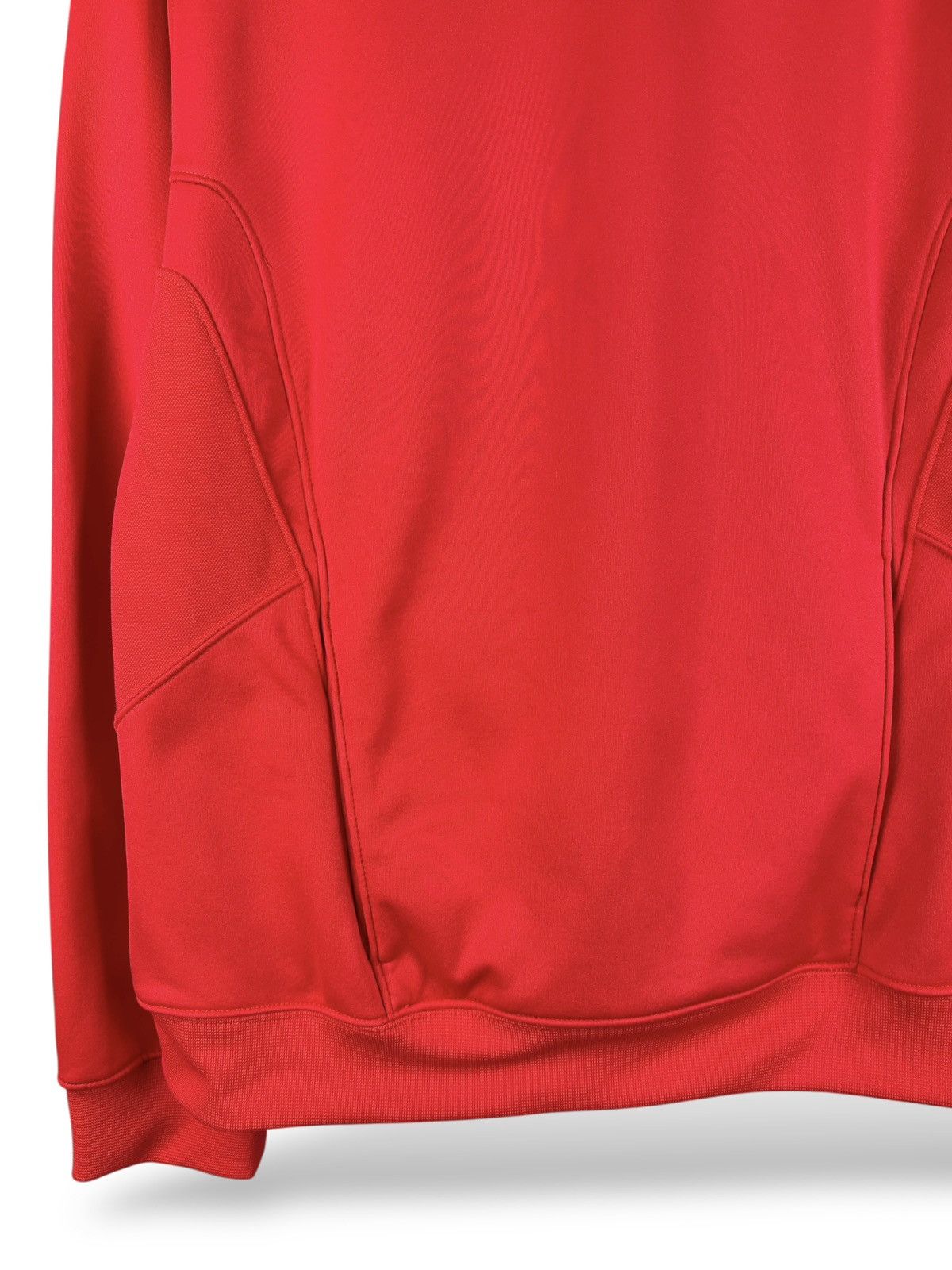 Nike Vintage Y2K Nike Tiempo Switzerland Hoodie Red Size US L / EU 52-54 / 3 - 10 Thumbnail