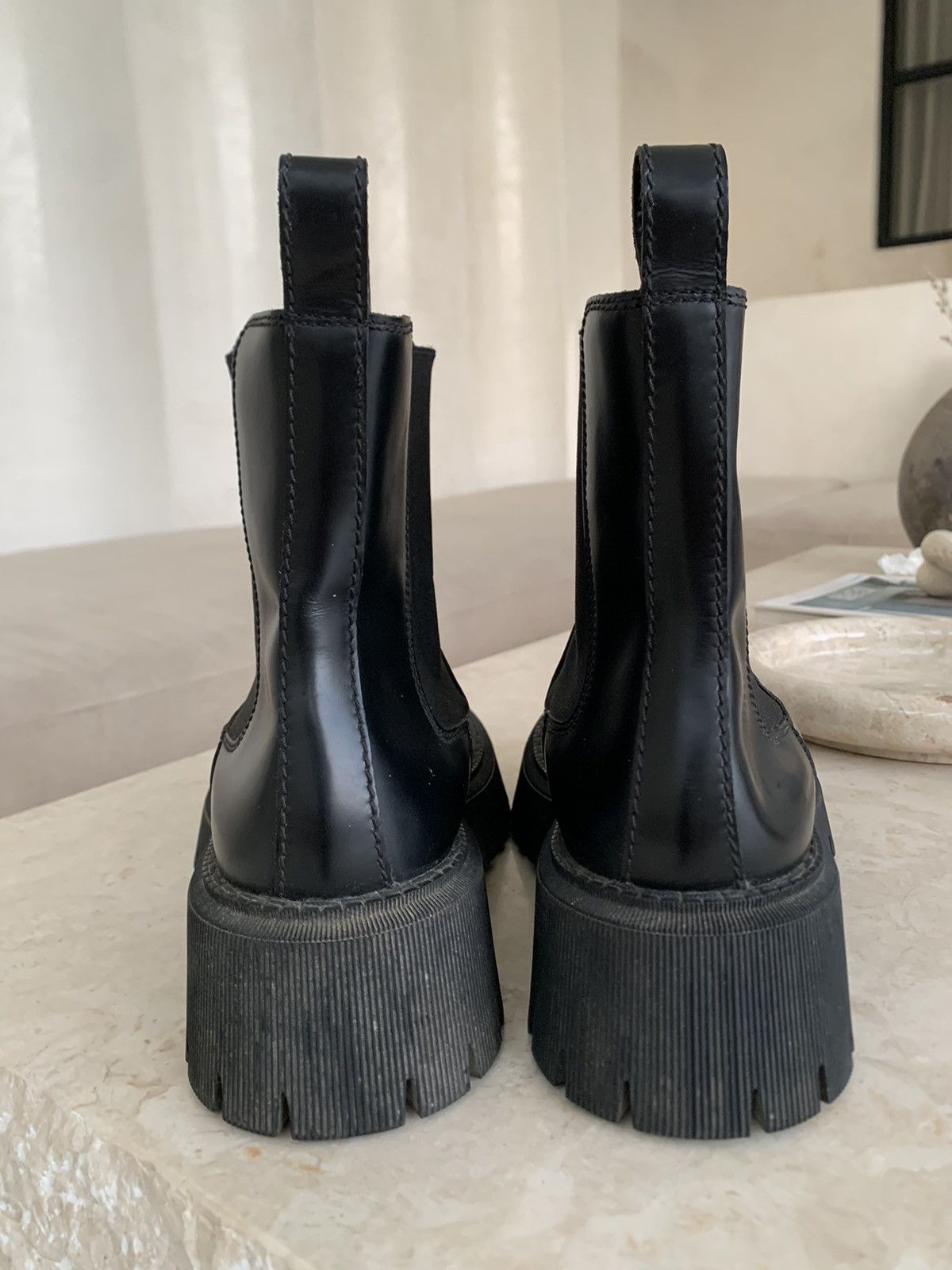 Balenciaga Balenciaga Tractor 20mm Boots Size US 7 / EU 40 - 11 Thumbnail