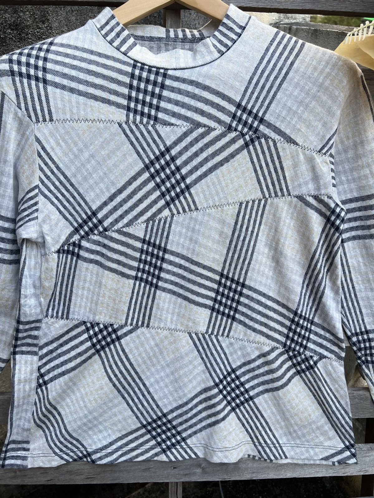 Hai Sporting Gear Hai Sporting Gear by Issey Miyake Checkered LongSleeve Shirt Size S / US 4 / IT 40 - 5 Thumbnail