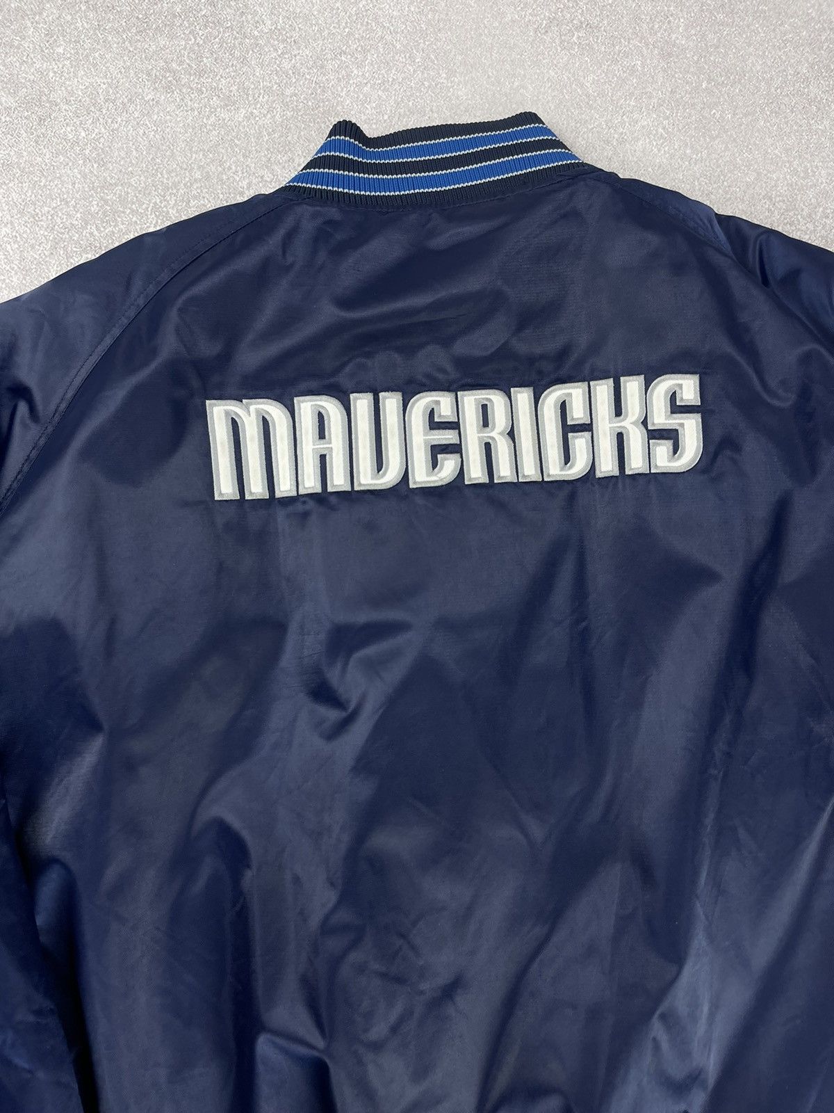 NBA × Nike × Vintage Vintage NBA Dallas Mavericks Bomber Jacket Size US XXL / EU 58 / 5 - 9 Thumbnail