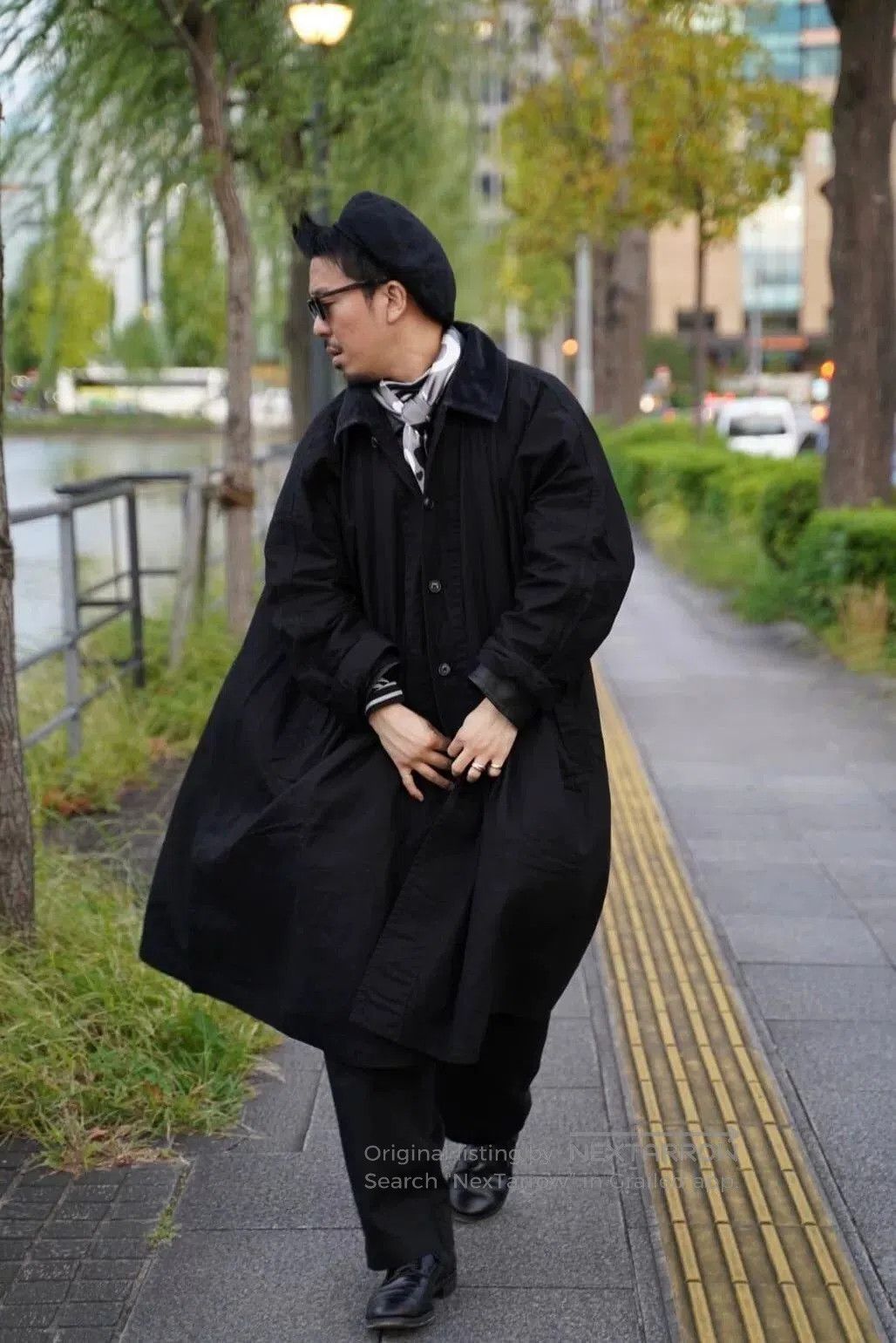 Porter Classic Paraffin Corduroy Swing Coat. Size US S / EU 44-46 / 1 - 8 Thumbnail