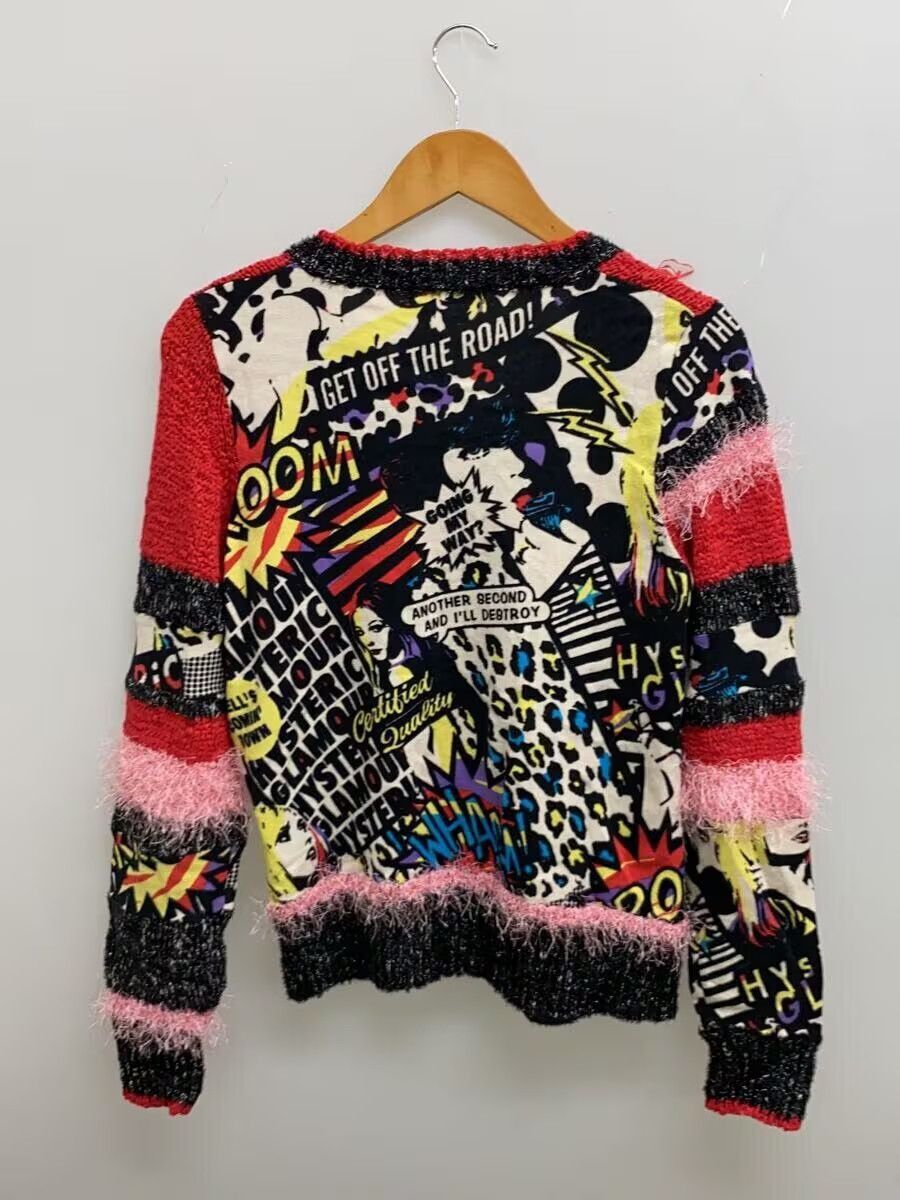 Hysteric Glamour Reconstructed Graphic Striped Knit Sweater Size US S / EU 44-46 / 1 - 2 Thumbnail