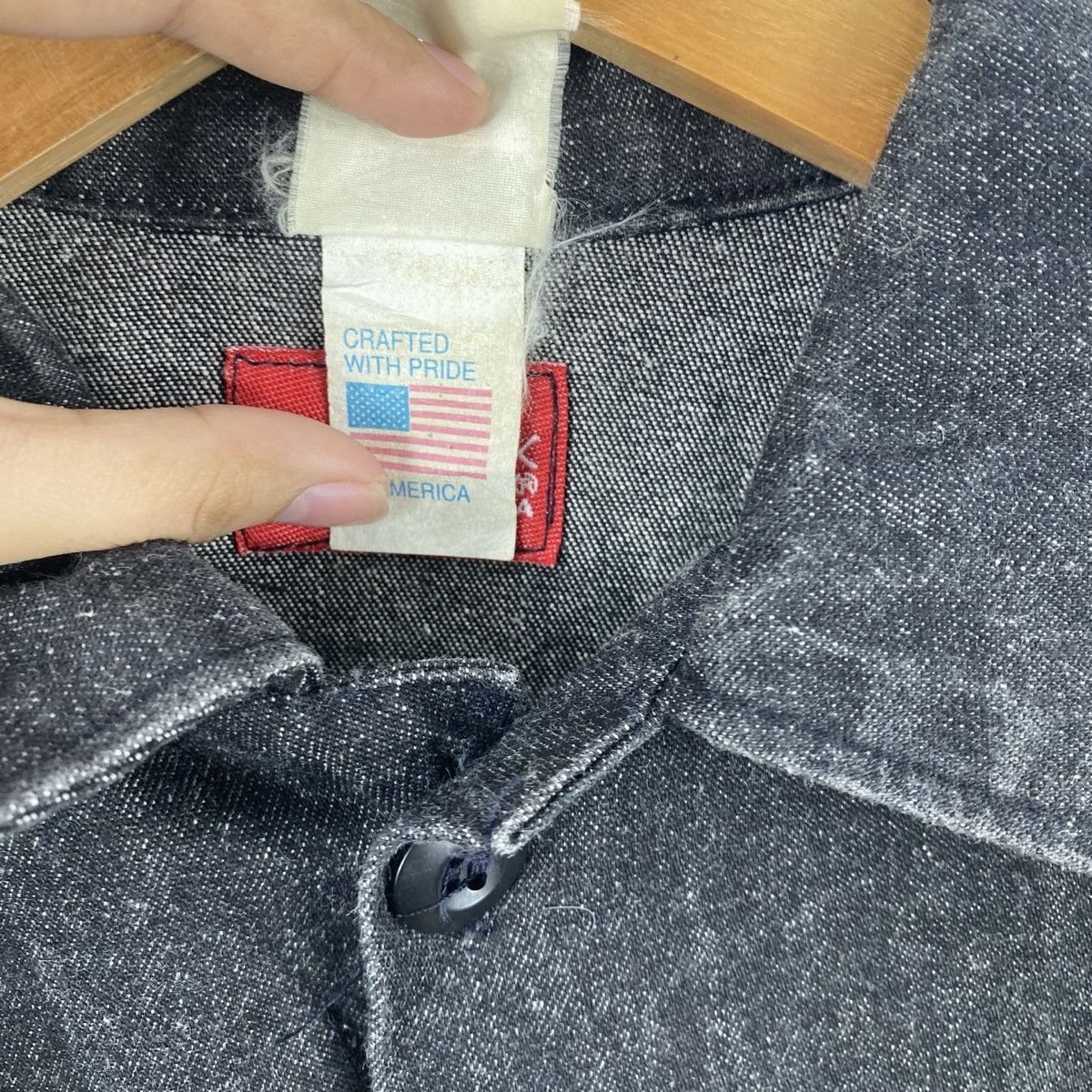 Vintage Vintage HAYSTACK USA Denim Chore Jacket Button Up Workwear Size US S / EU 44-46 / 1 - 9 Thumbnail