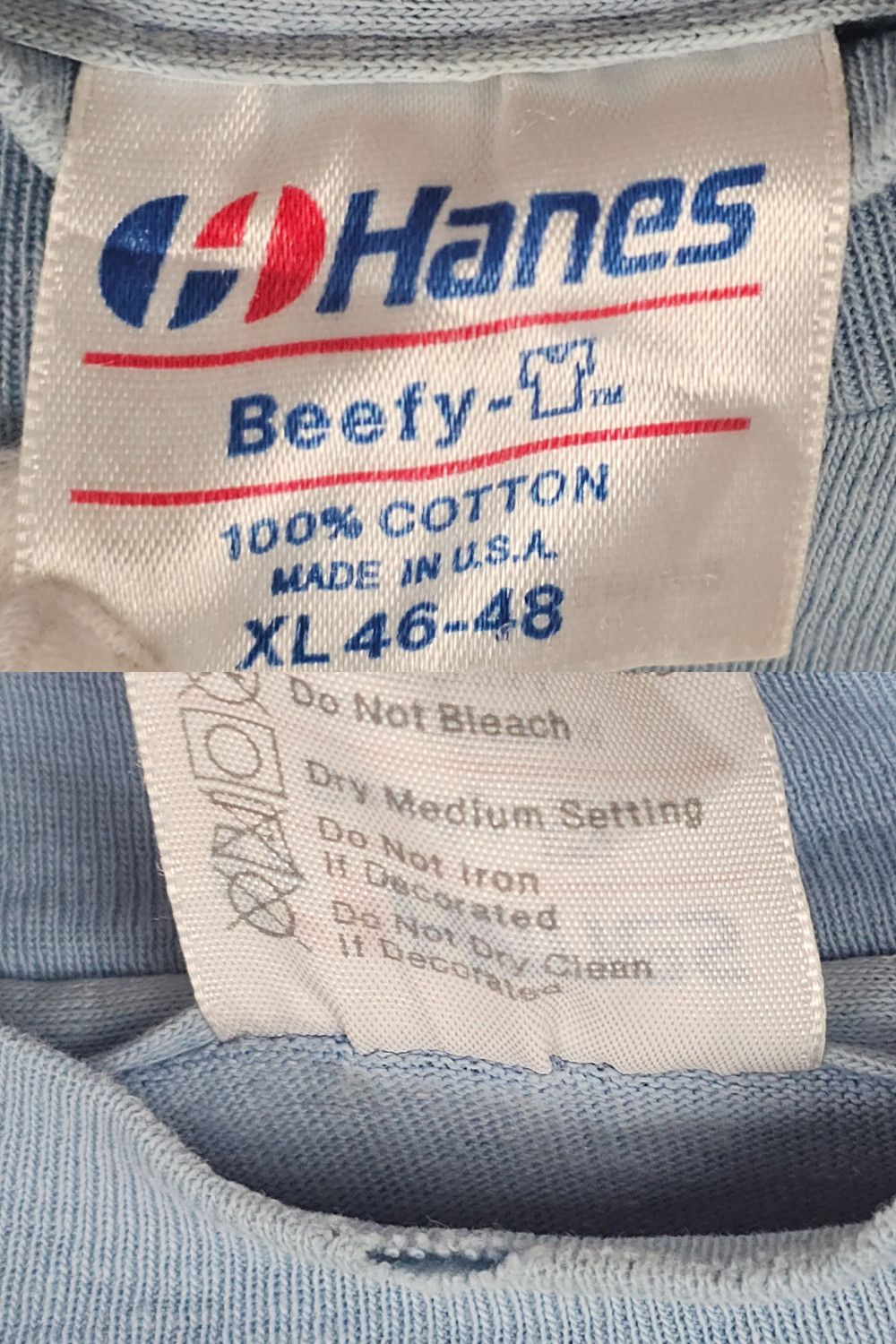 Hanes 1983 NASA Challenger STS-6 L/S Pocket Tee - Hanes Beefy Size US M / EU 48-50 / 2 - 12 Thumbnail