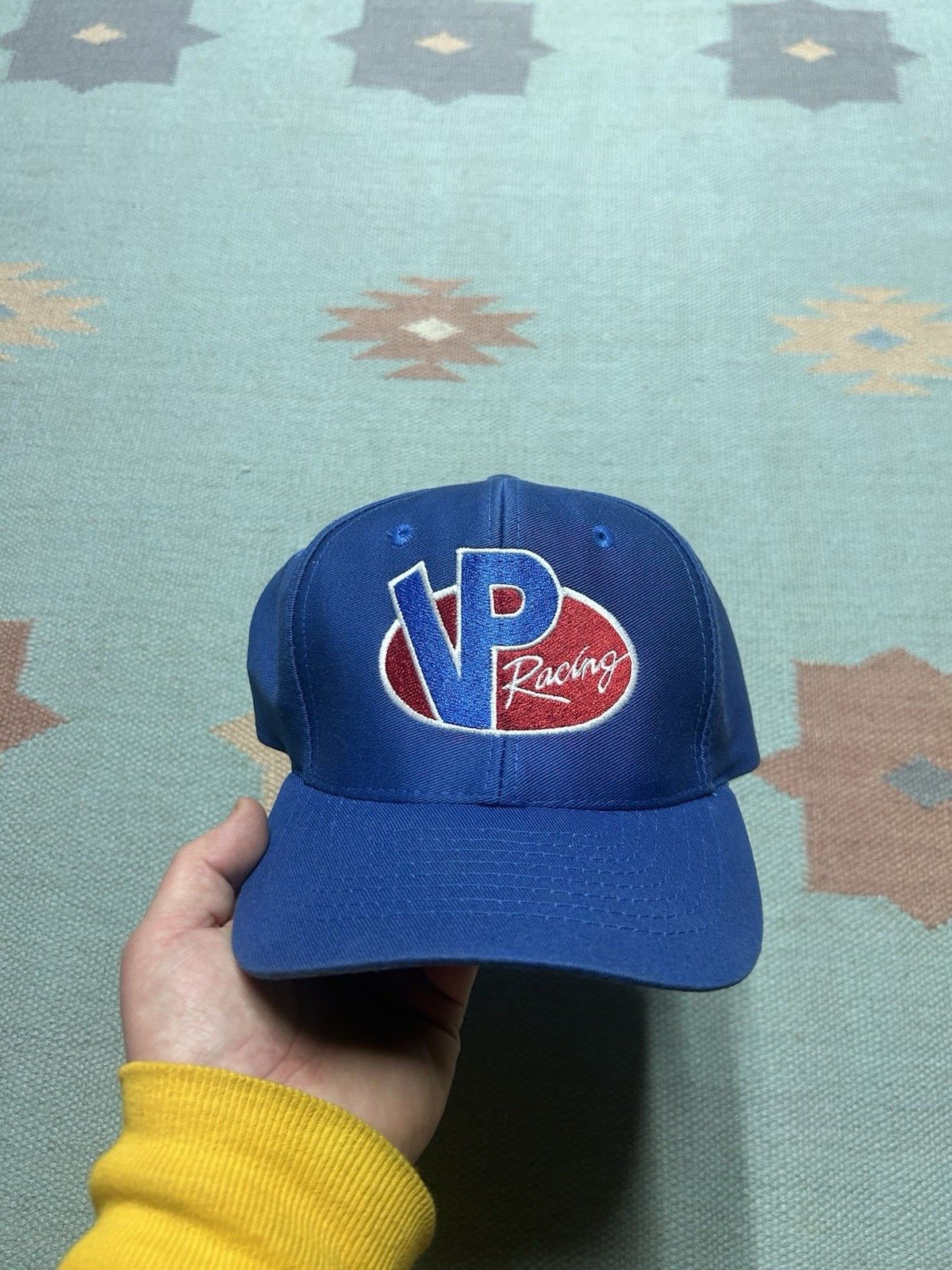 Vintage Vintage SnapBack hat VP racing fuels nascar embroidered blue Size ONE SIZE - 2 Thumbnail