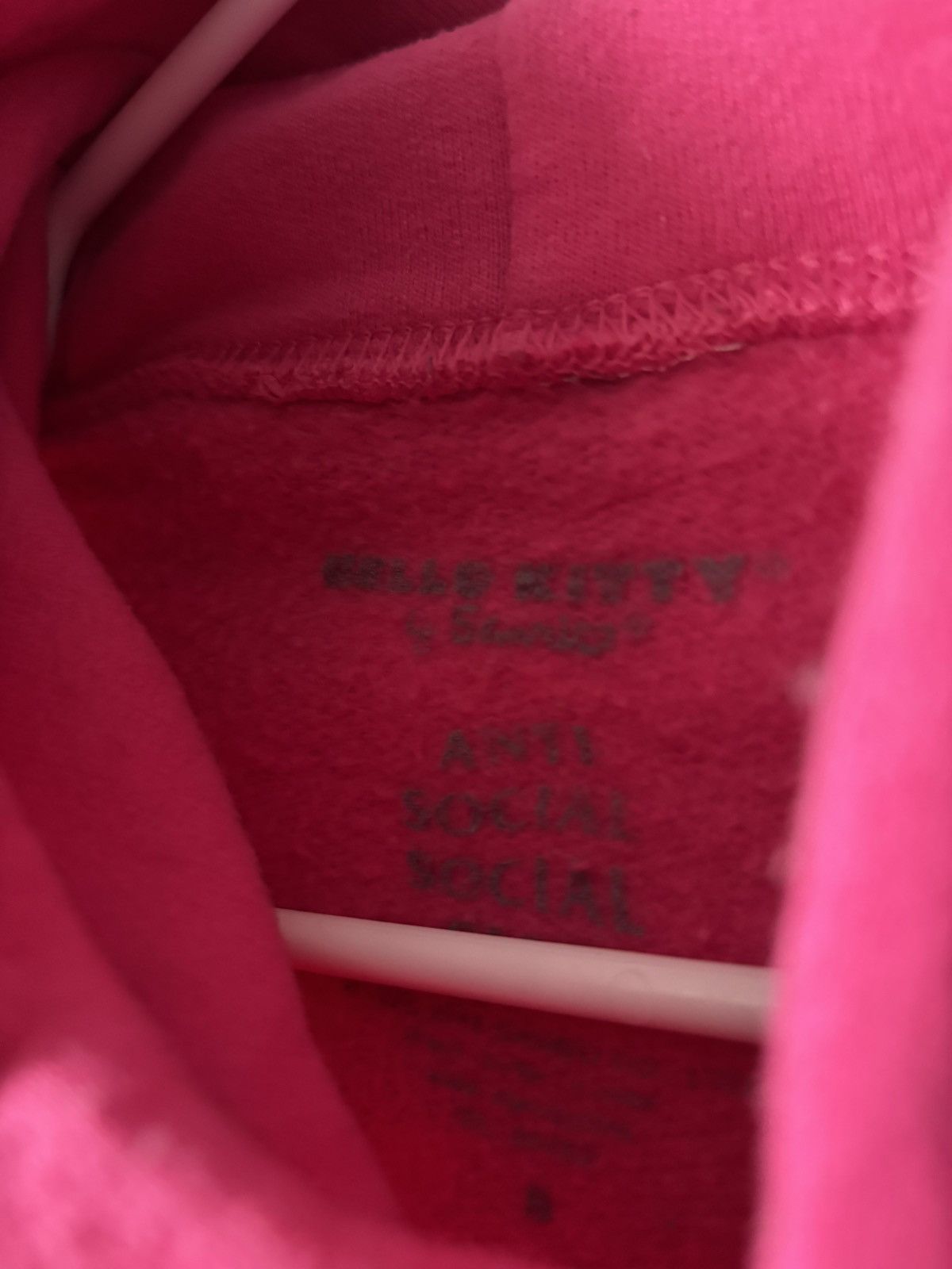 Anti Social Social Club Anti Social Social Club x Sanrio (Hello Kitty) Pink 2019 Size US S / EU 44-46 / 1 - 4 Thumbnail
