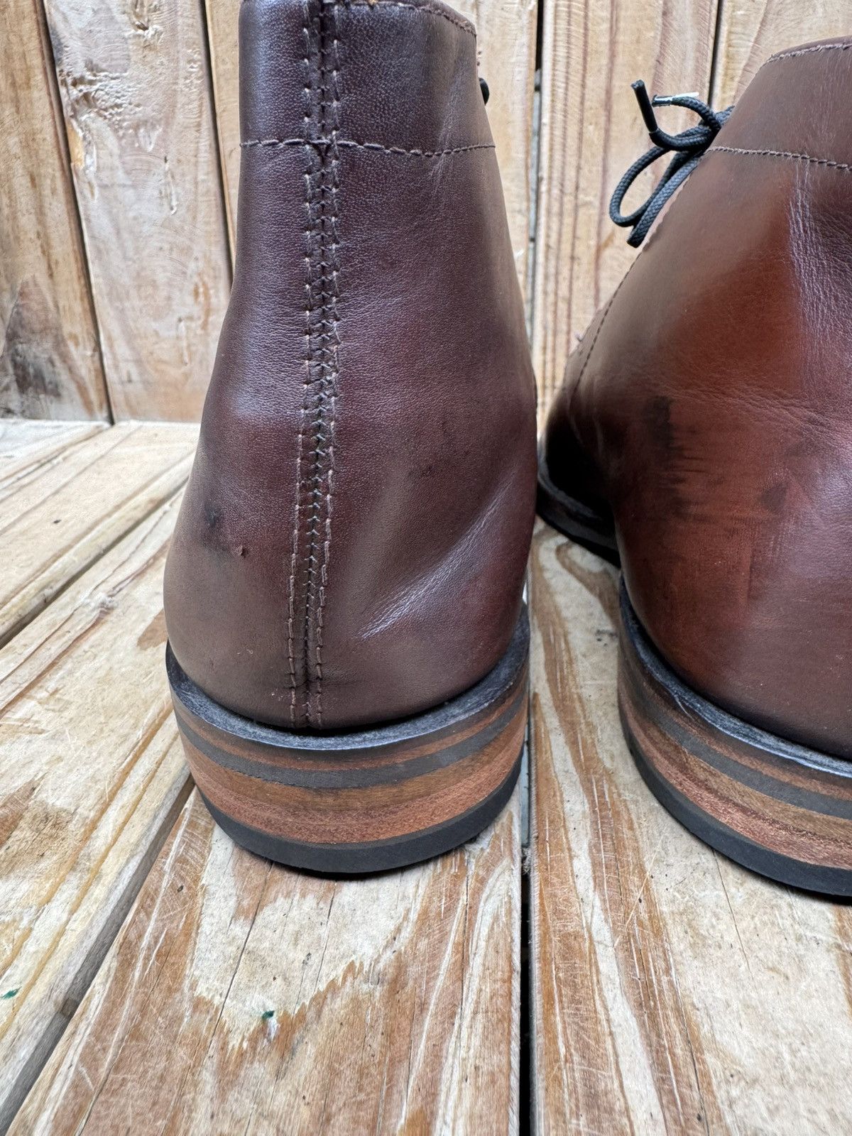 Loake Loake Shoemakers brown Men’s Chukka leather boots US 10 F Size US 10 / EU 43 - 6 Thumbnail