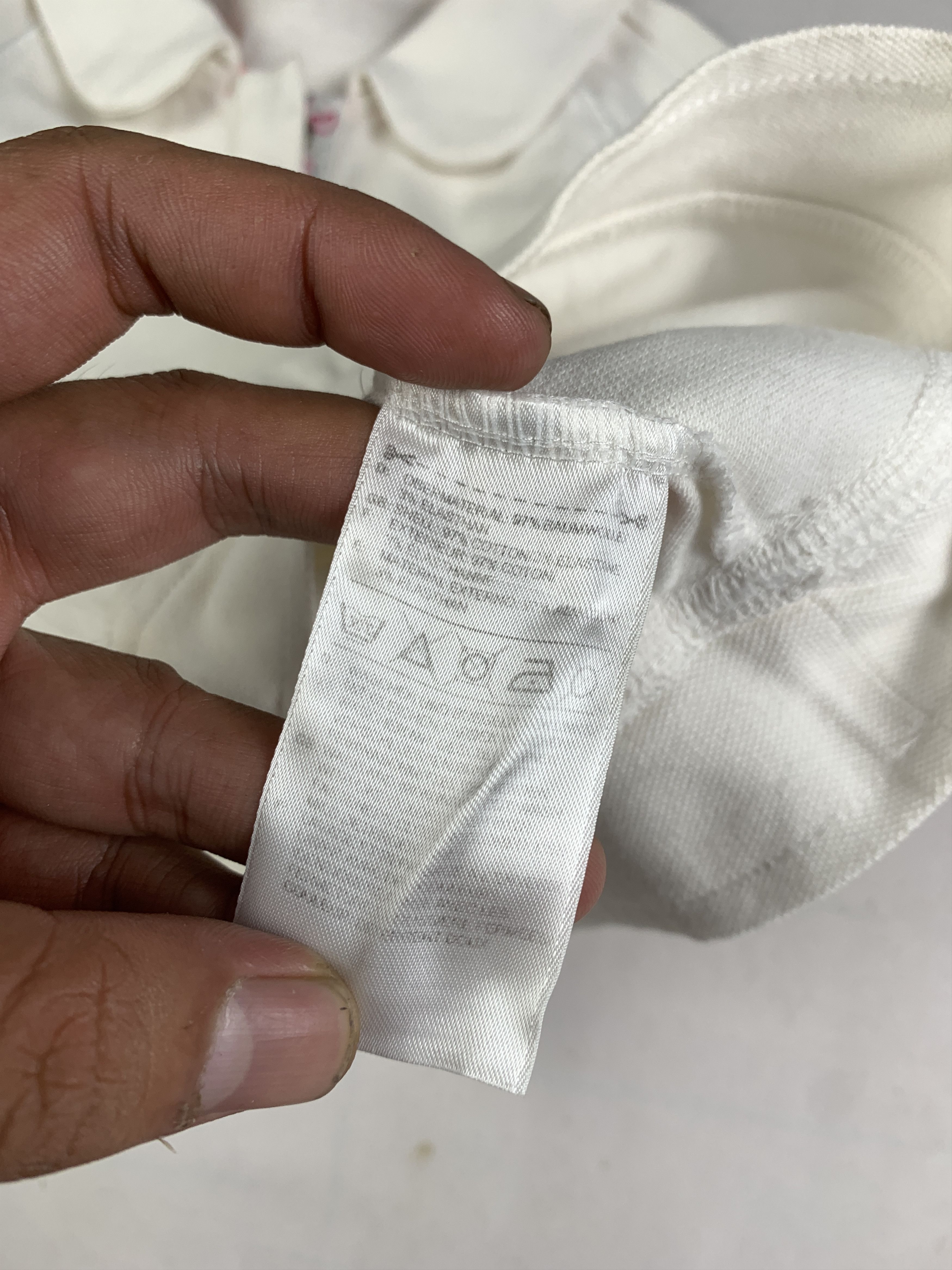 Adidas 2008 Adidas White Baby Polo (XXS) Size XXS / US 00 / IT 34 - 7 Thumbnail