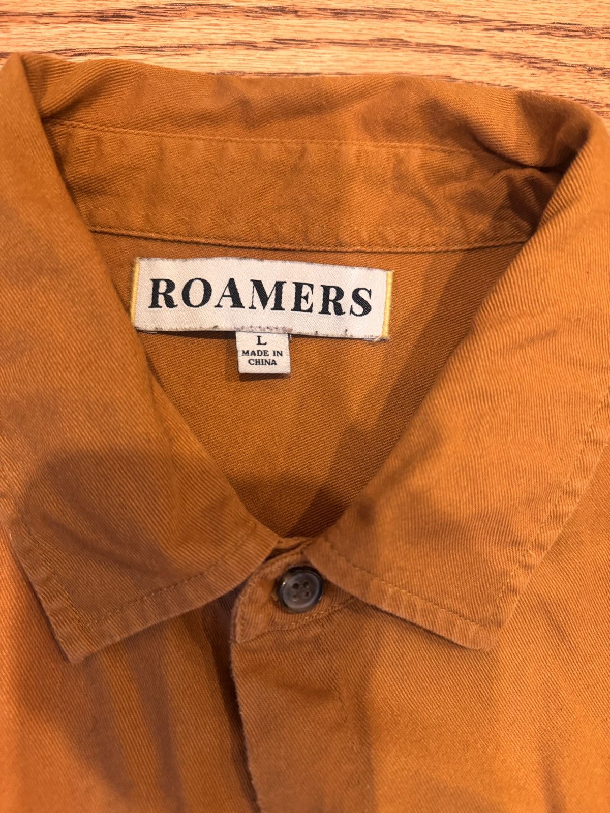 Other Roamer & Seekers Burnt Orange Button Down Size US L / EU 52-54 / 3 - 2 Thumbnail