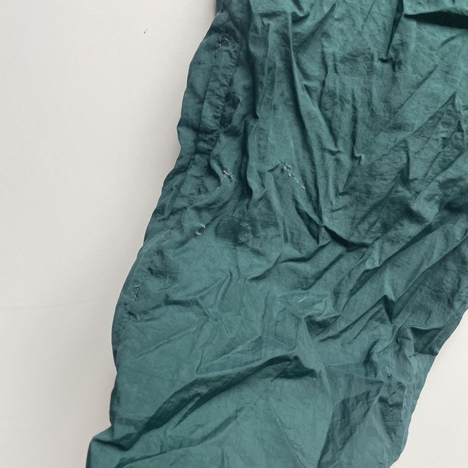 Nike × Vintage Vintage 90s Nike Track Pants Sz XL Green Embroidered Swoosh Size US 36 / EU 52 - 7 Thumbnail