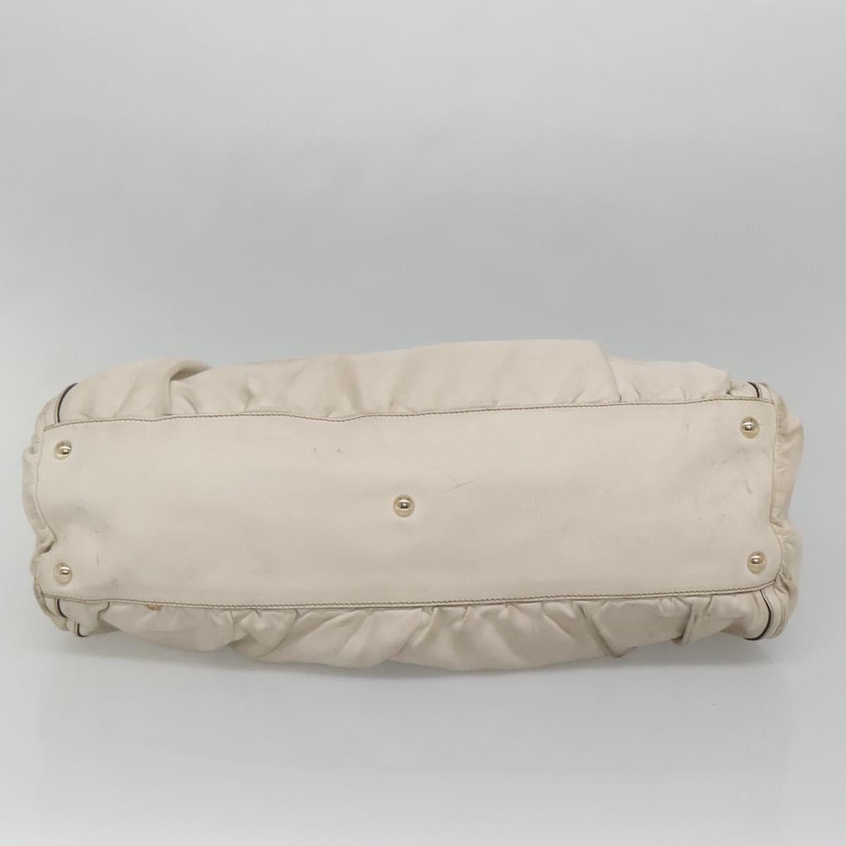Gucci GUCCI Tote Bag Leather Ivory Gold Size ONE SIZE - 9 Thumbnail