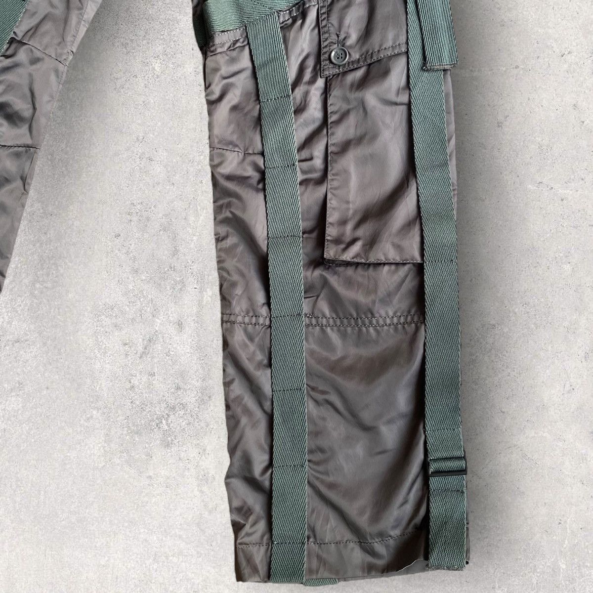 Dolce & Gabbana FW03 Runway Parachute Bondage Nylon Pants Size US 32 / EU 48 - 5 Thumbnail