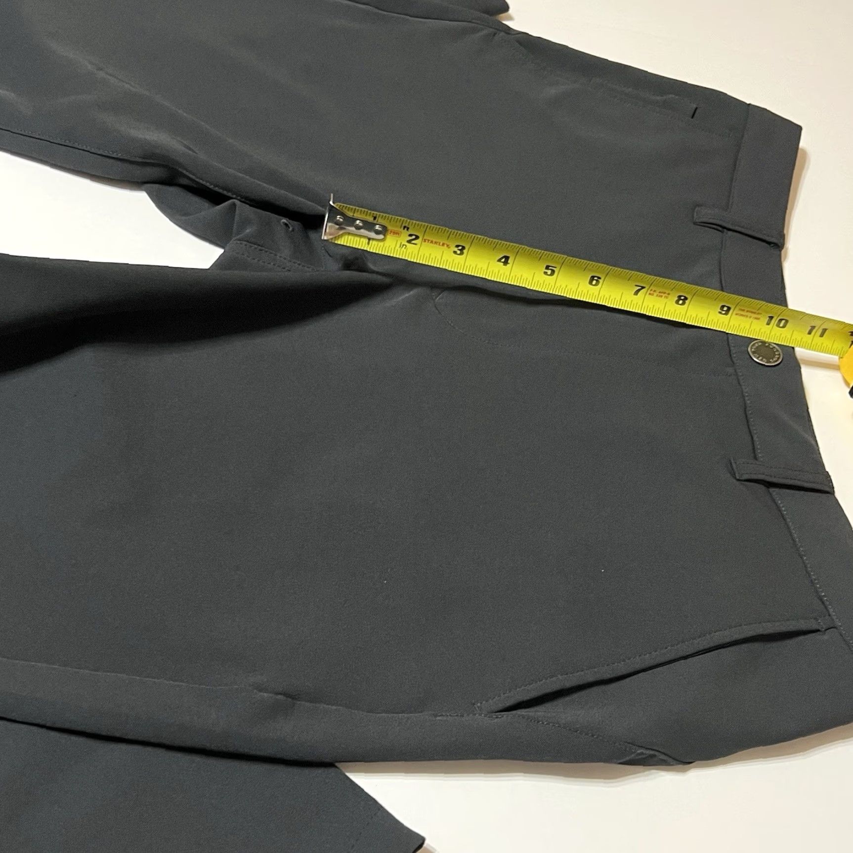 Bonobos Bonobos Golf Pants Mens 34x32 34x30 Black Tailored Fit Stretch Performance Golf Pants Athleisure Pockets Zip Pocket Mens Size US 34 / EU 50 - 4 Thumbnail