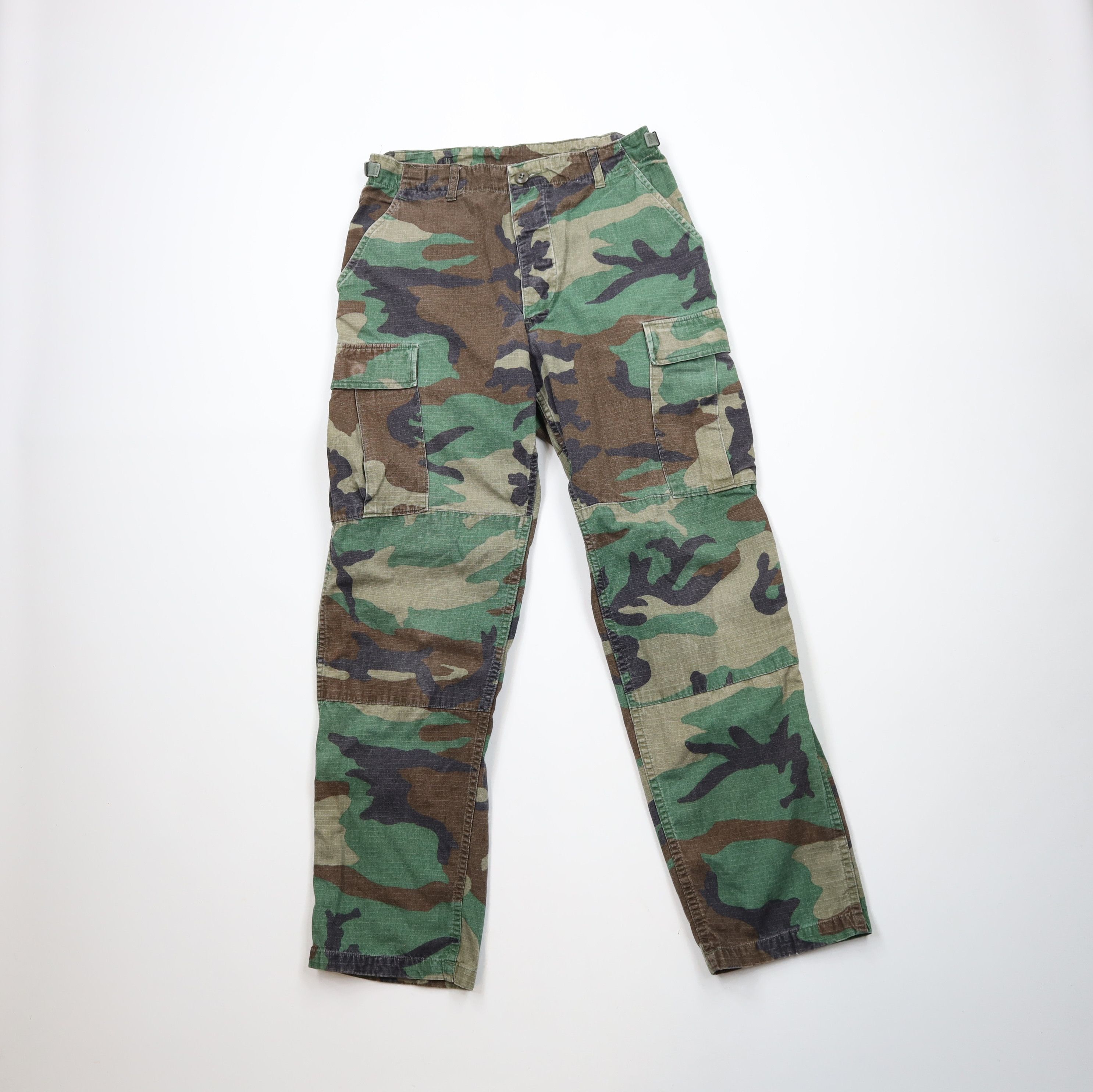 Vintage Vintage 90s Military Camouflage Cargo Combat Trousers Pants Size US 30 / EU 46 - 1 Thumbnail