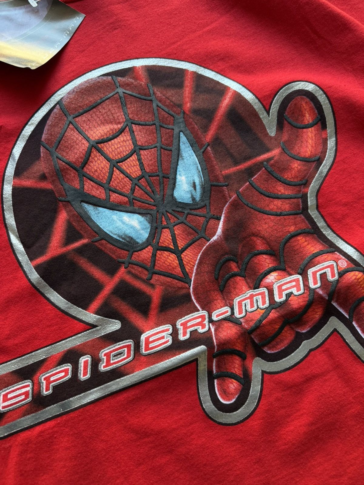 Marvel Comics Vintage 2002 NWT Spider-Man Movie Promo T-Shirt Size XL Size US XL / EU 56 / 4 - 3 Thumbnail