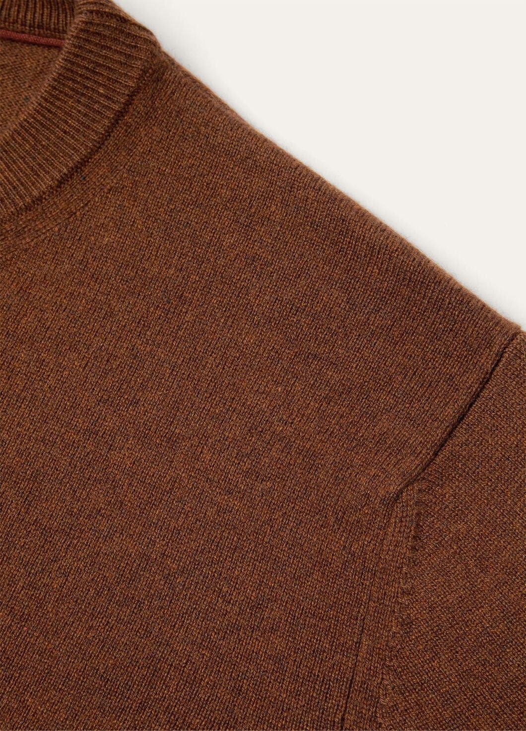 Loro Piana o1w1db10725 FAN1201 Classic Crewneck Sweater in Brown Size US M / EU 48-50 / 2 - 7 Thumbnail