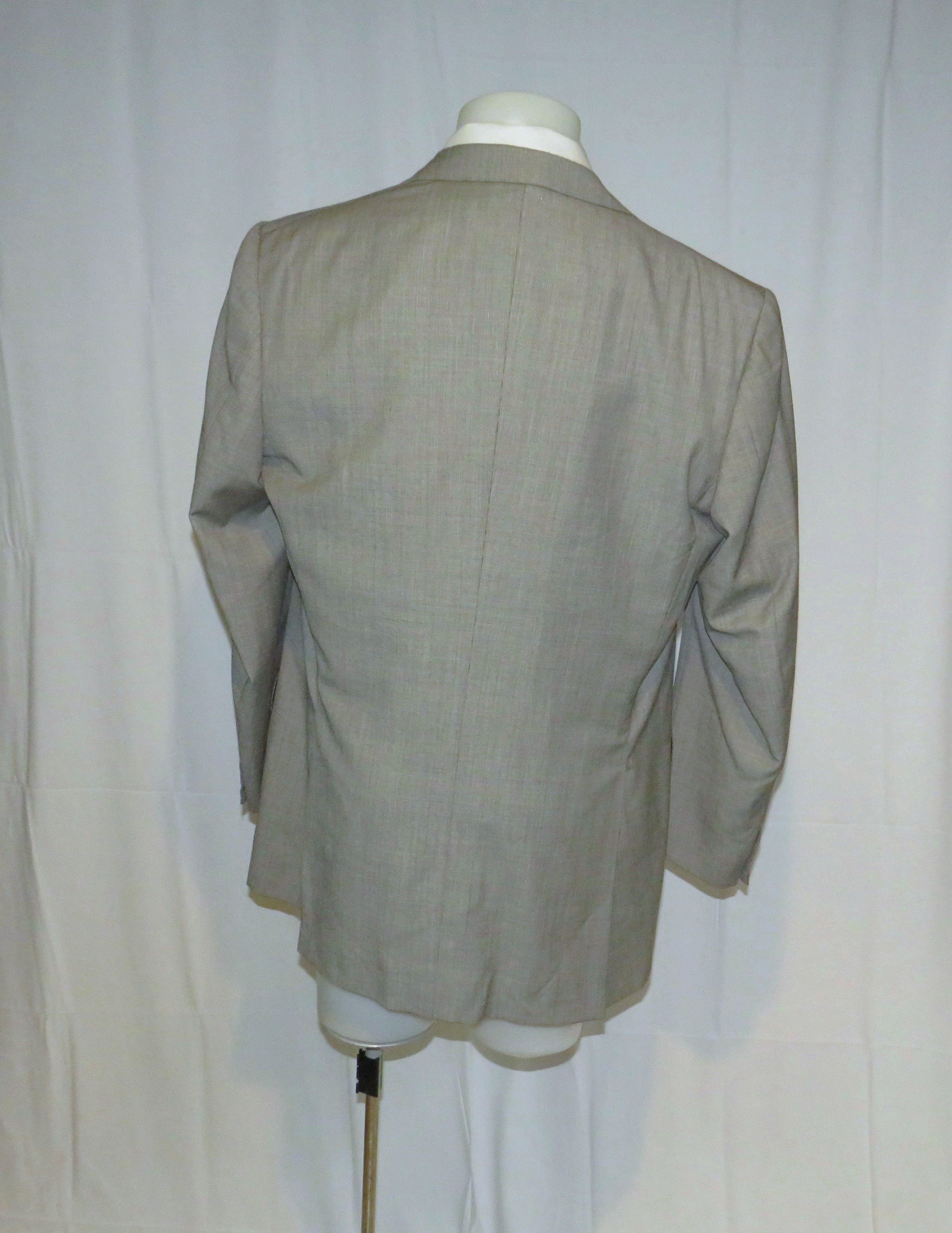Brioni Nomentano Gray Nailshead Super 180 Two Button Sport Coat 44L Size 44L - 9 Thumbnail