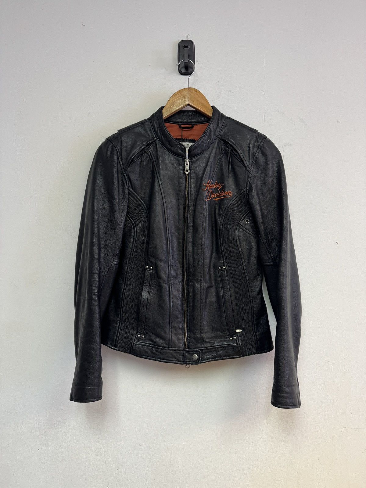 Harley Davidson Harley Davidson Leather Jacket Size S / US 4 / IT 40 - 1 Thumbnail