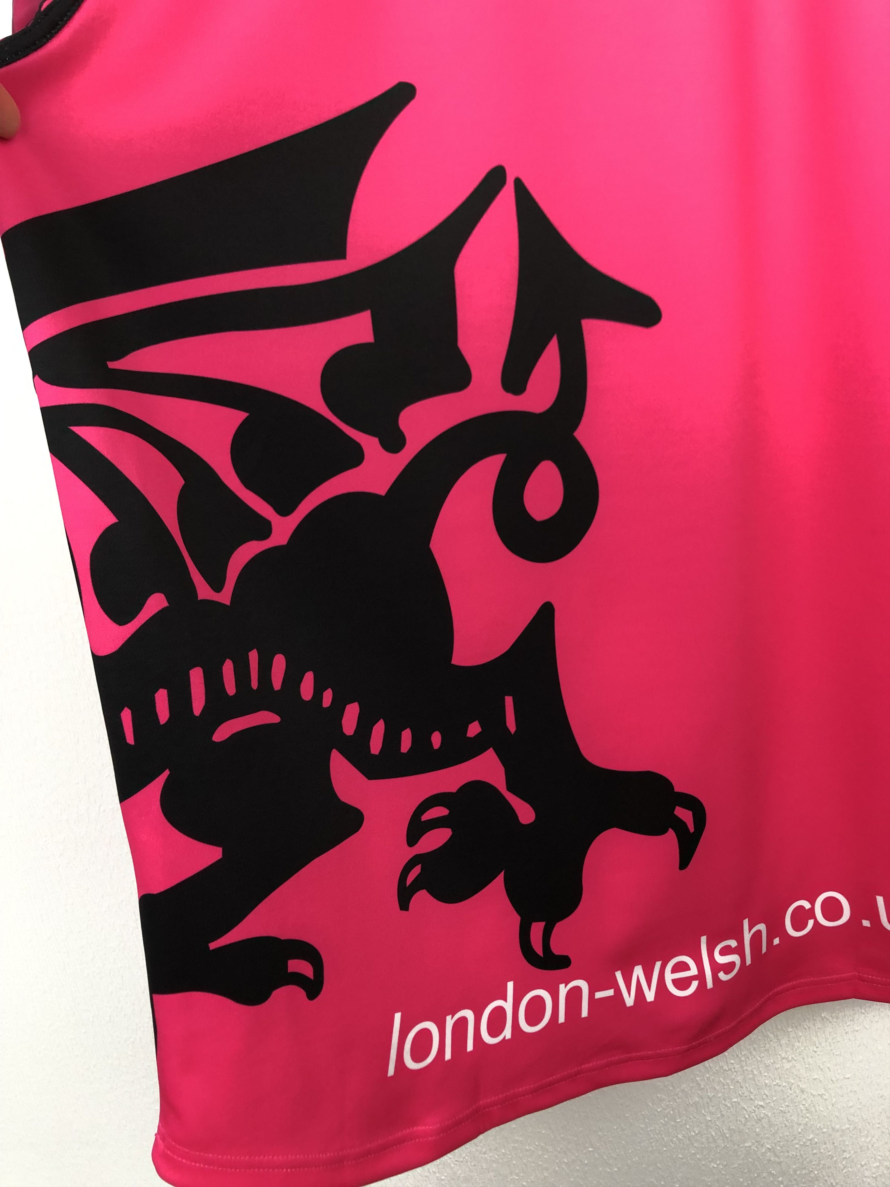 Other Rare London Welsh Rugby Union Shirt Rhino Jersey Trikot Size US L / EU 52-54 / 3 - 12 Thumbnail