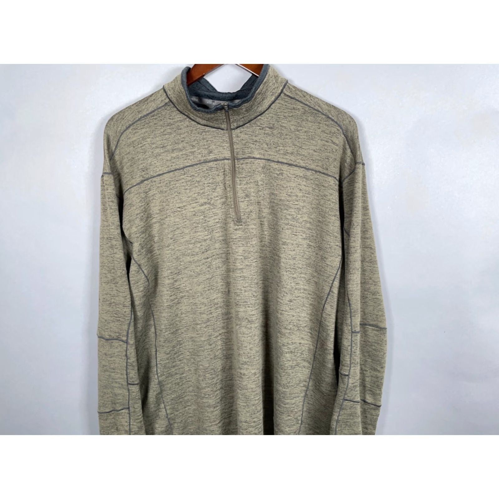 Vintage Kuhl Ryzer 1/4-Zip Pullover Adult 2XL Marled Green Lightweight Outdoors 3112 Size US XXL / EU 58 / 5 - 4 Thumbnail