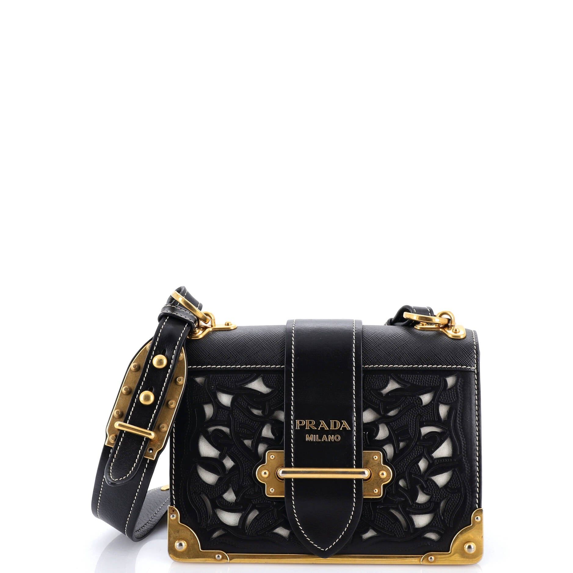 Prada Cahier Crossbody Bag Size ONE SIZE - 1 Thumbnail