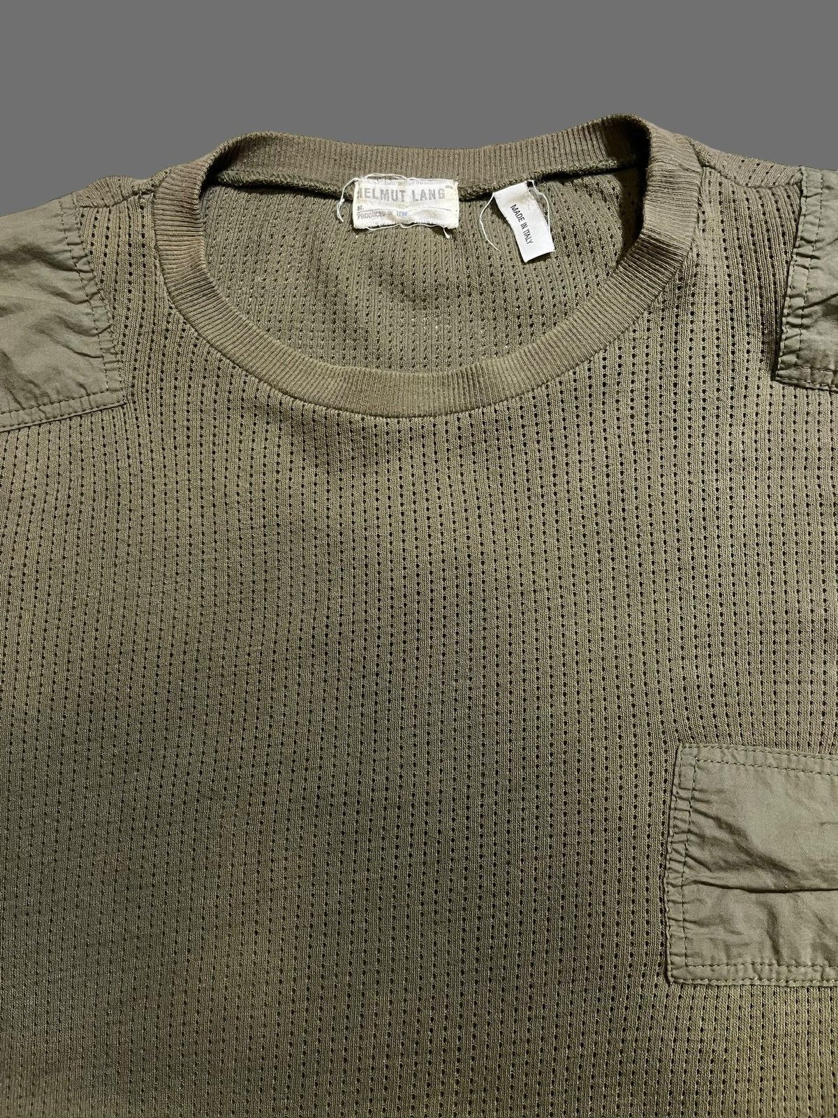 Helmut Lang Archive Helmut Lang Cargo Jersey Shirt AW99 Size US XS / EU 42 / 0 - 2 Thumbnail