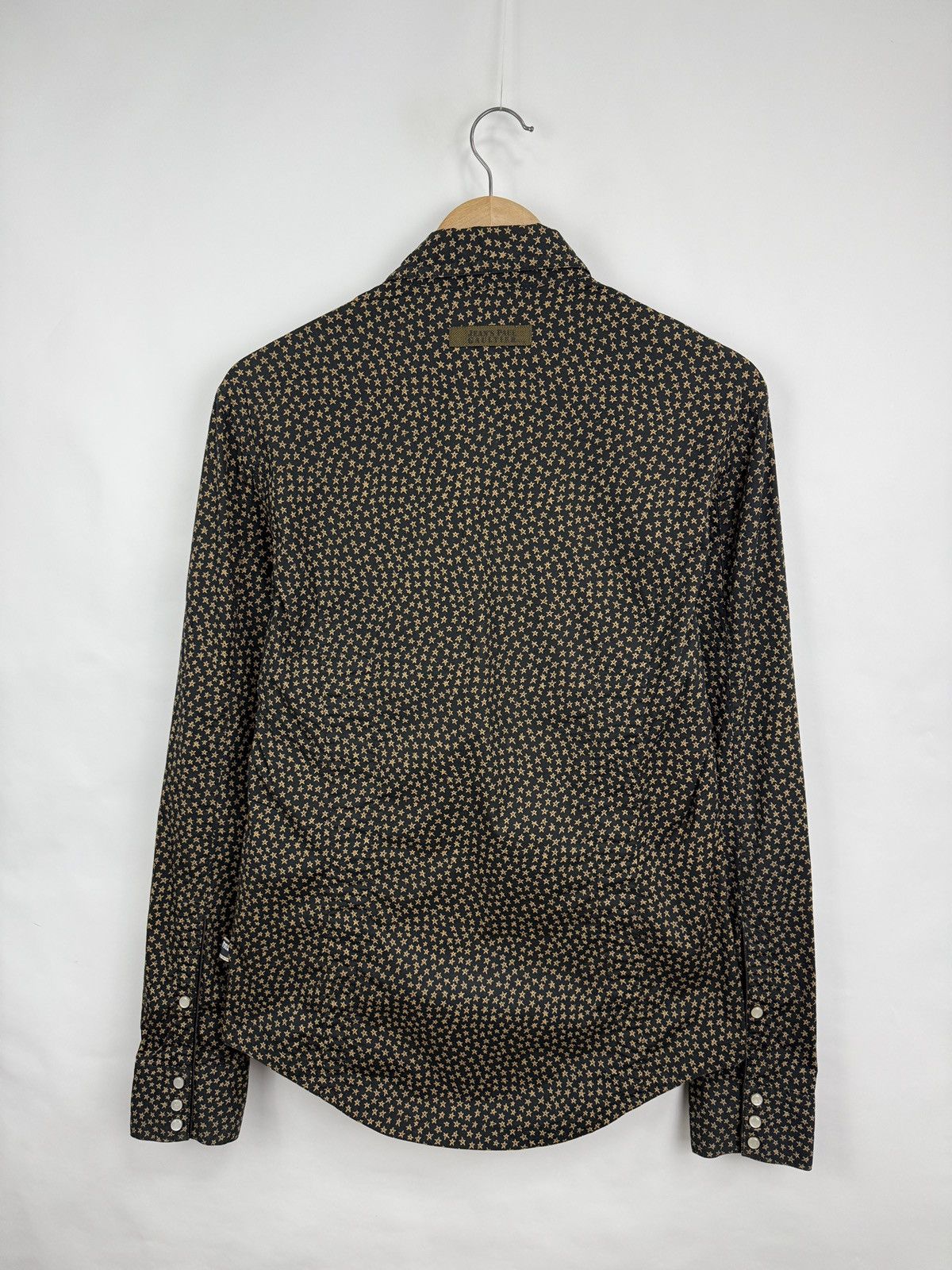Jean Paul Gaultier 🇫🇷 Vintage 90s Jean Paul Gaultier Star Print Archive Shirt Size US M / EU 48-50 / 2 - 9 Thumbnail