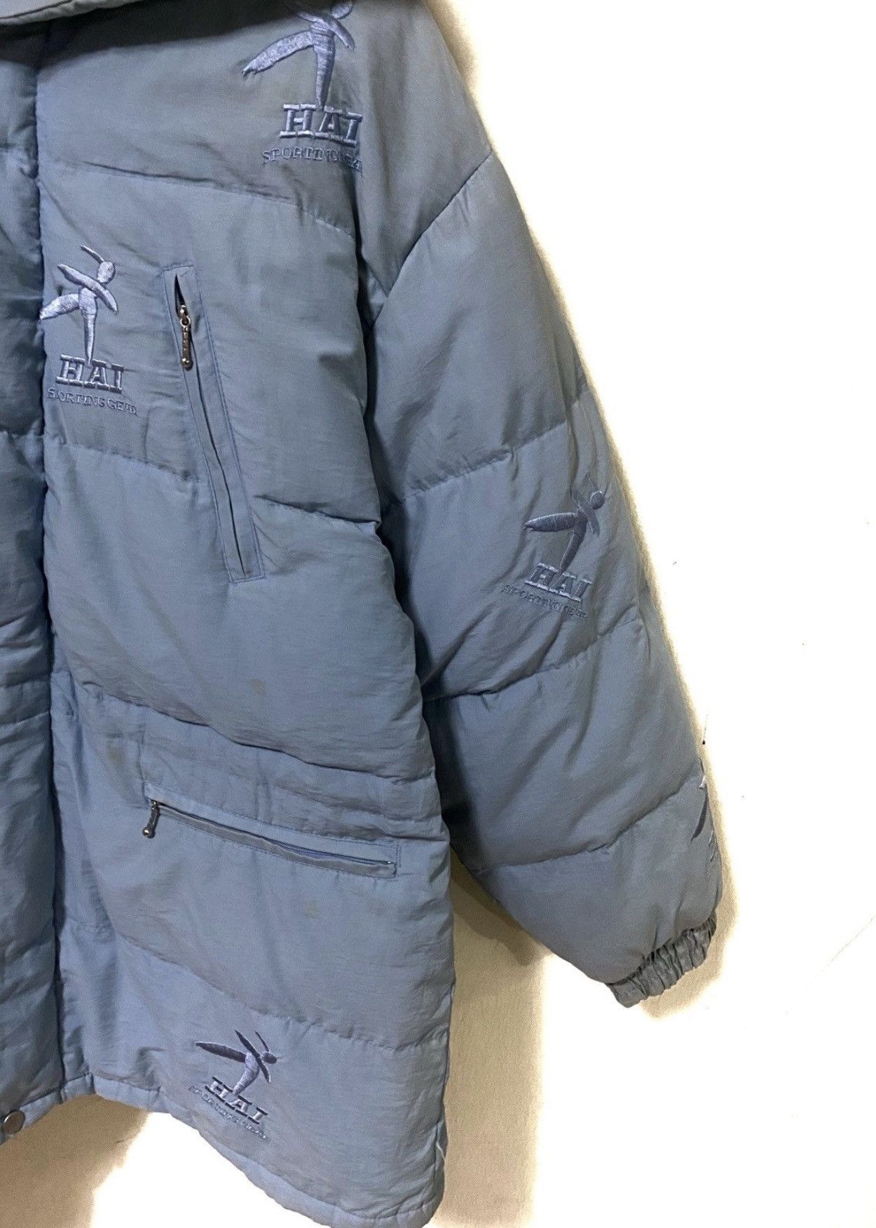 Hai Sporting Gear Rare🔥Hai Sporting Gear Issey Miyake Puffer Jacket Size US L / EU 52-54 / 3 - 6 Thumbnail