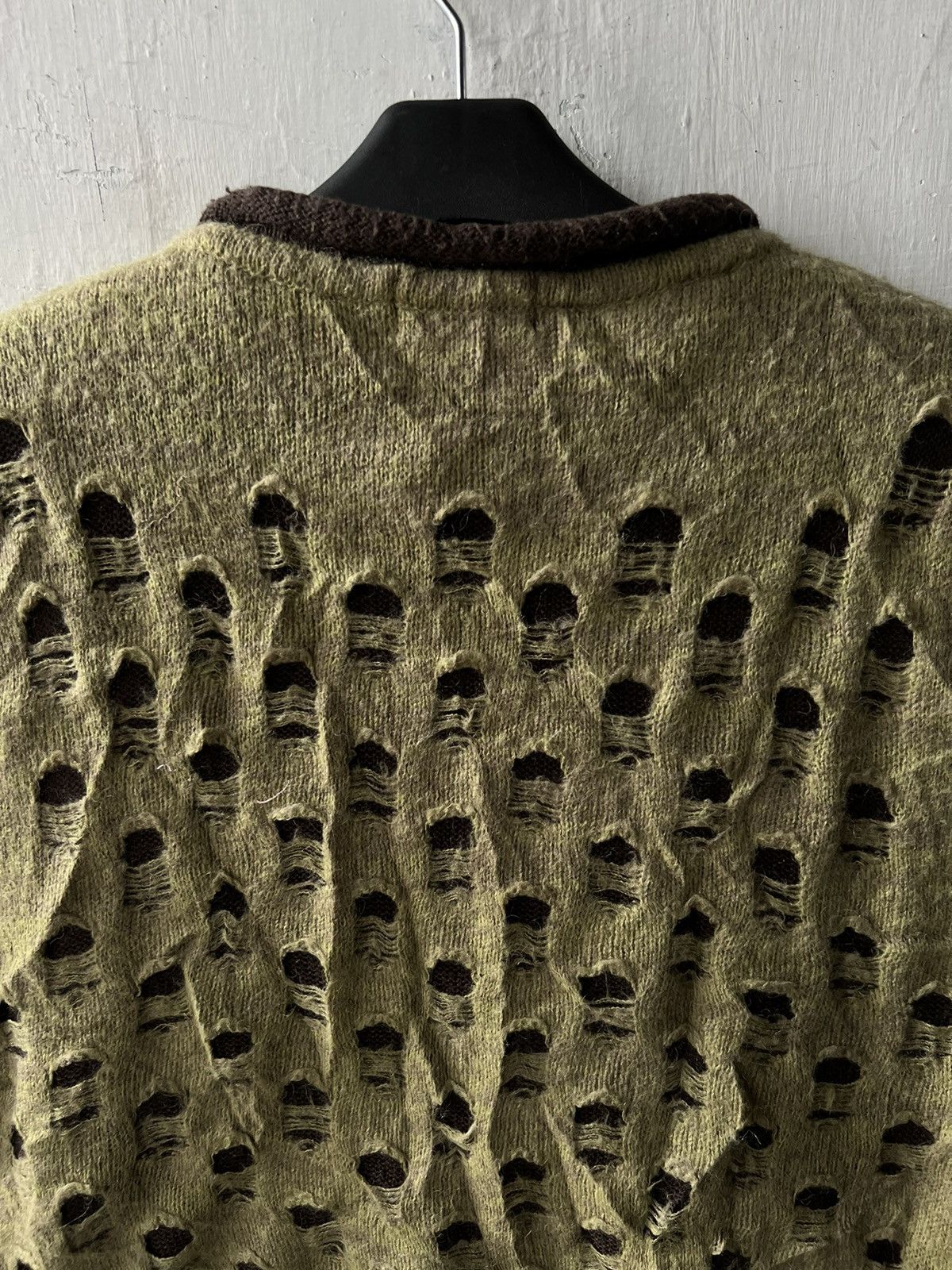 Japanese Brand × Tete Homme Tete Homme Knit Vest Size US S / EU 44-46 / 1 - 8 Thumbnail
