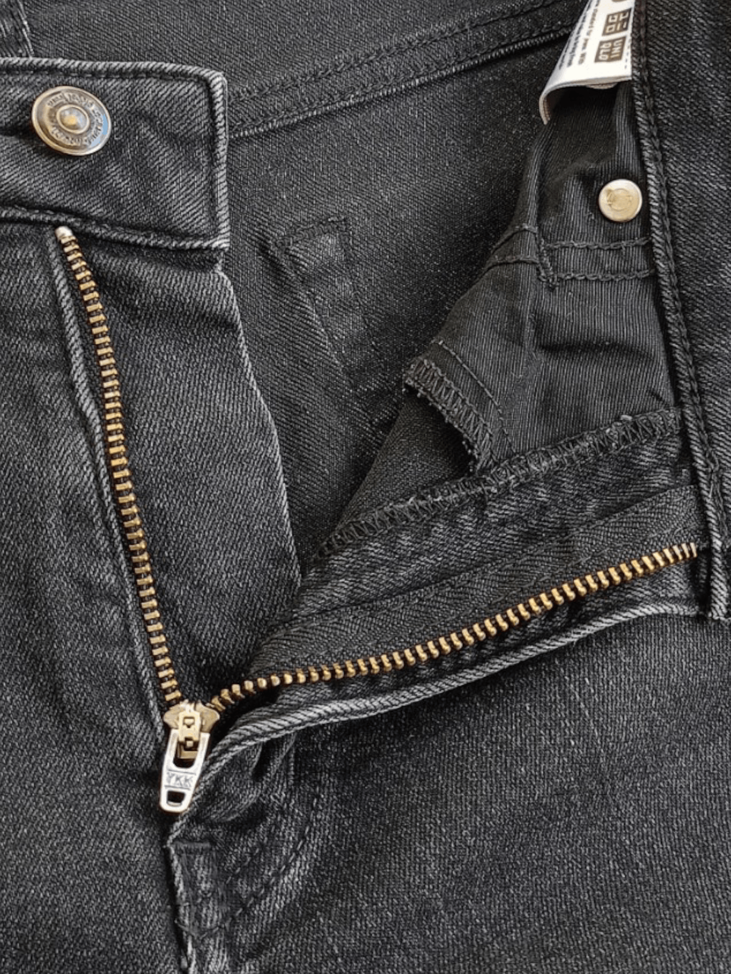Uniqlo × Vintage J126 DENIM by H&M Boyfriend Distressed Streetwear Size 28" / US 6 / IT 42 - 10 Thumbnail