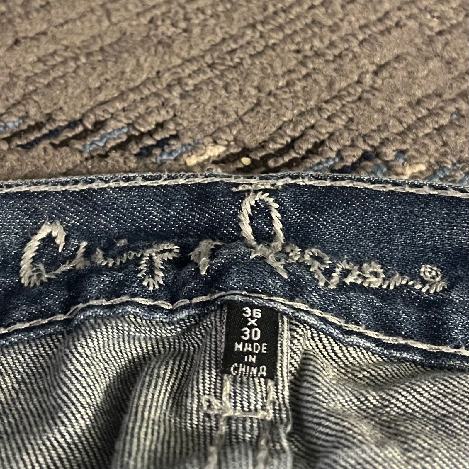 Other Y2K Baggy Skater Acid Washed Faded Jeans 36Wx30L Size US 36 / EU 52 - 4 Thumbnail