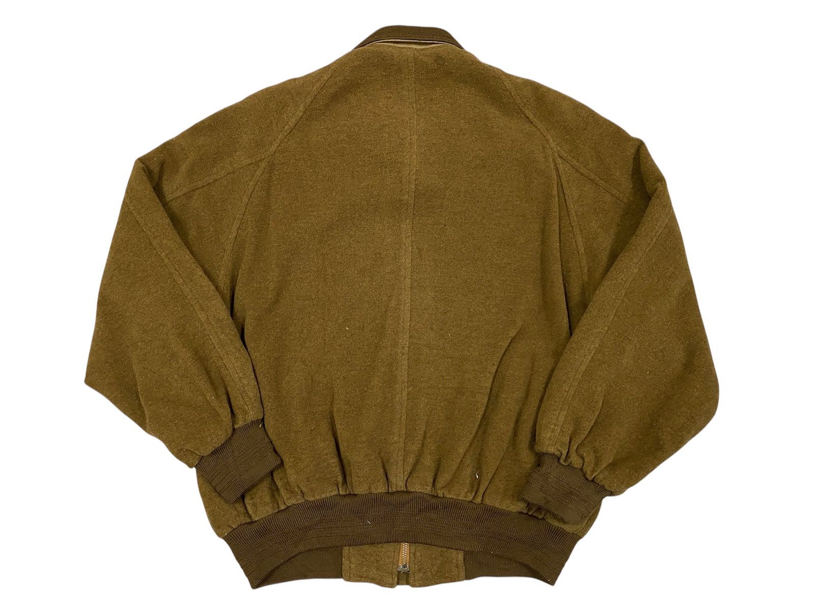 Vintage Vtg 80s Wool Cashmere Jacket Brown - Atelier Pie Monte Size US L / EU 52-54 / 3 - 3 Thumbnail