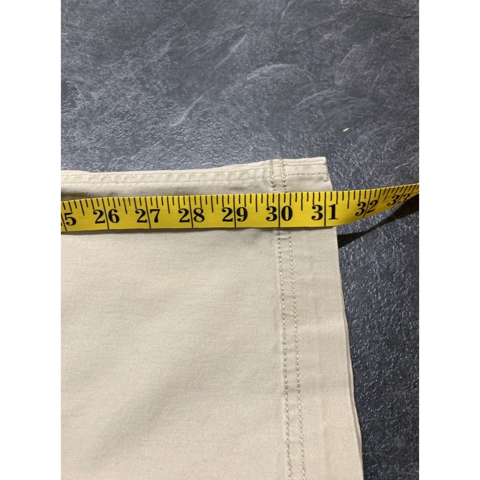 Vintage Mens Beige Chino Comfort Waist Pants 34x31 Regular Fit Rowm Size US 34 / EU 50 - 8 Thumbnail