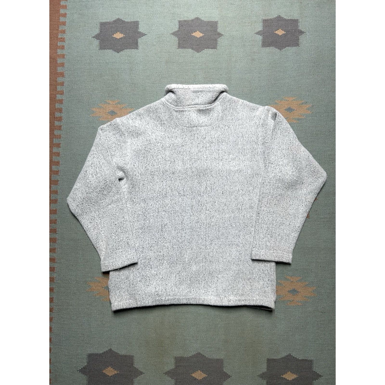 Vintage VINTAGE Sweatshirt 1/4 Zip Pullover 80s 90s Men L Gray Orlando Florida Beach Size US L / EU 52-54 / 3 - 7 Thumbnail