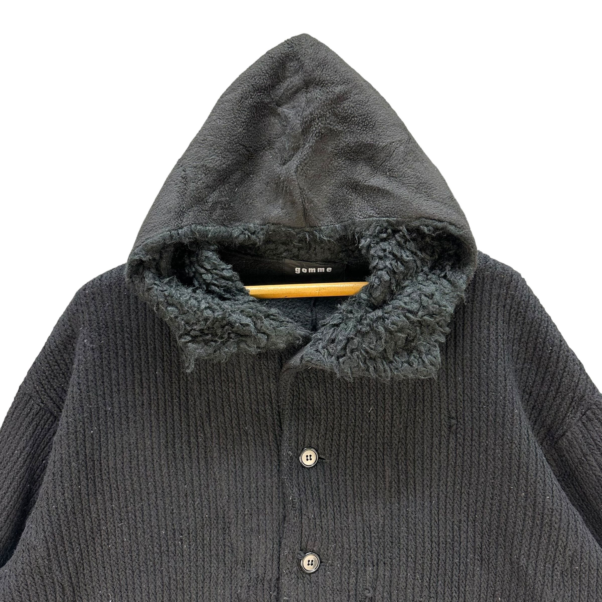 gomme GOMME Hybrid Material Avant Garde Hooded Jacket #A39-0887 Size US M / EU 48-50 / 2 - 2 Thumbnail