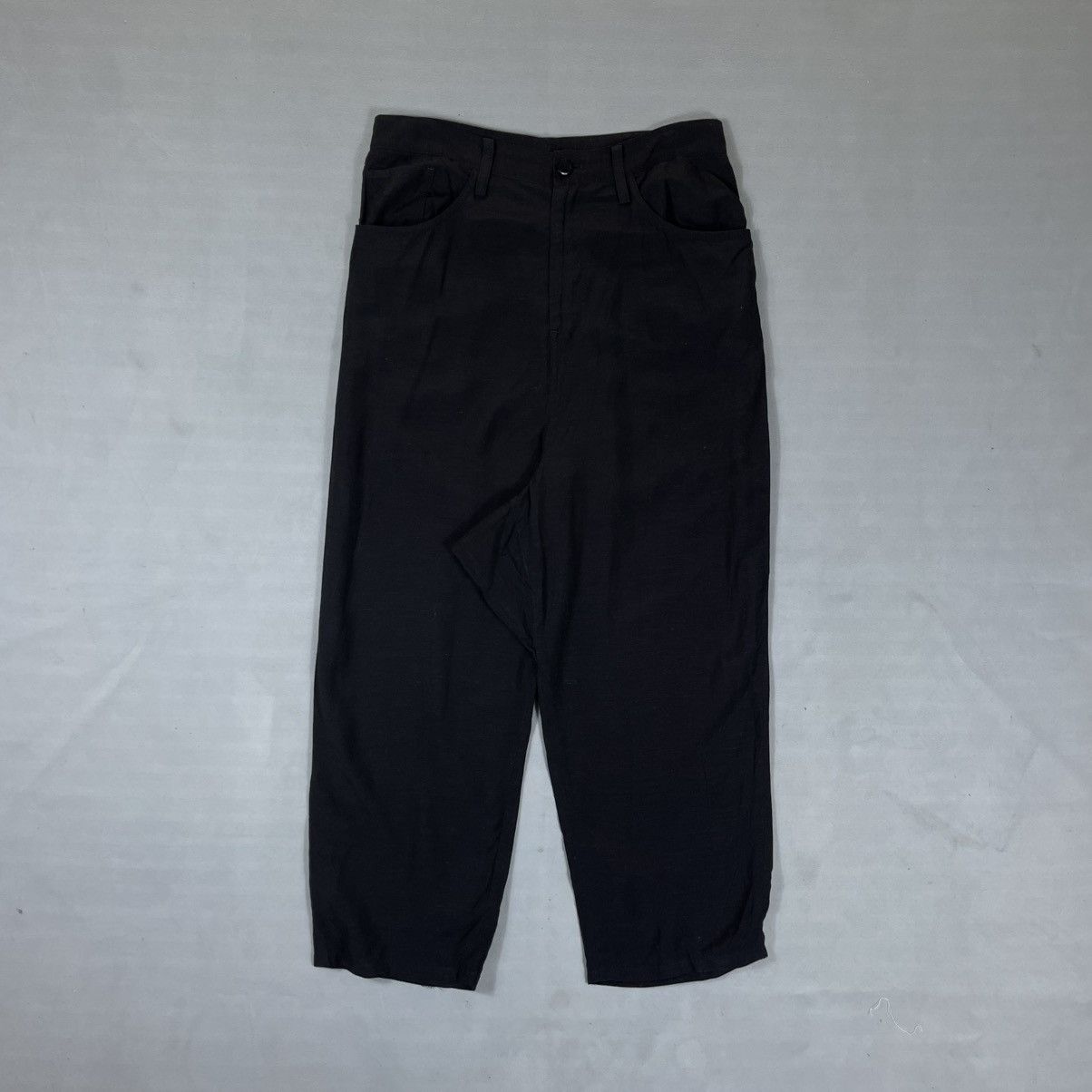 Y's Y’s -YOHJI YAMAMOTO CINCH BACK PANTS Size US 32 / EU 48 - 3 Thumbnail