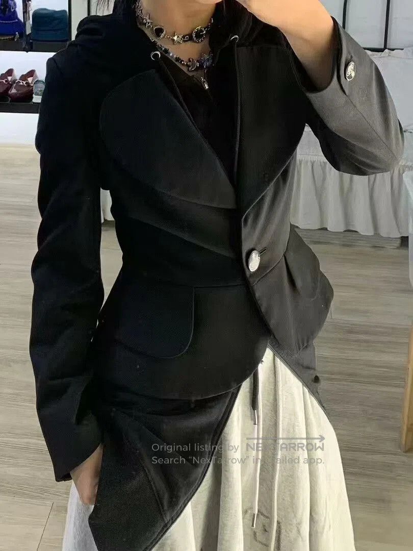 Vivienne Westwood black vivienne westwood saturn blazer. Size M / US 6-8 / IT 42-44 - 2 Thumbnail