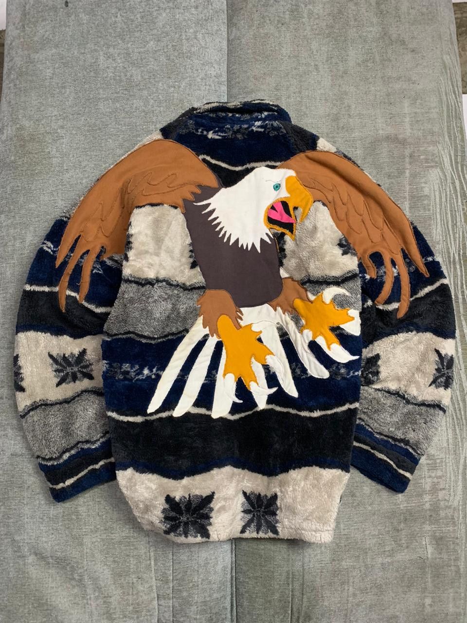 Vintage Exclusive reworked jacket only one in the world outdoor Size US L / EU 52-54 / 3 - 1 Thumbnail