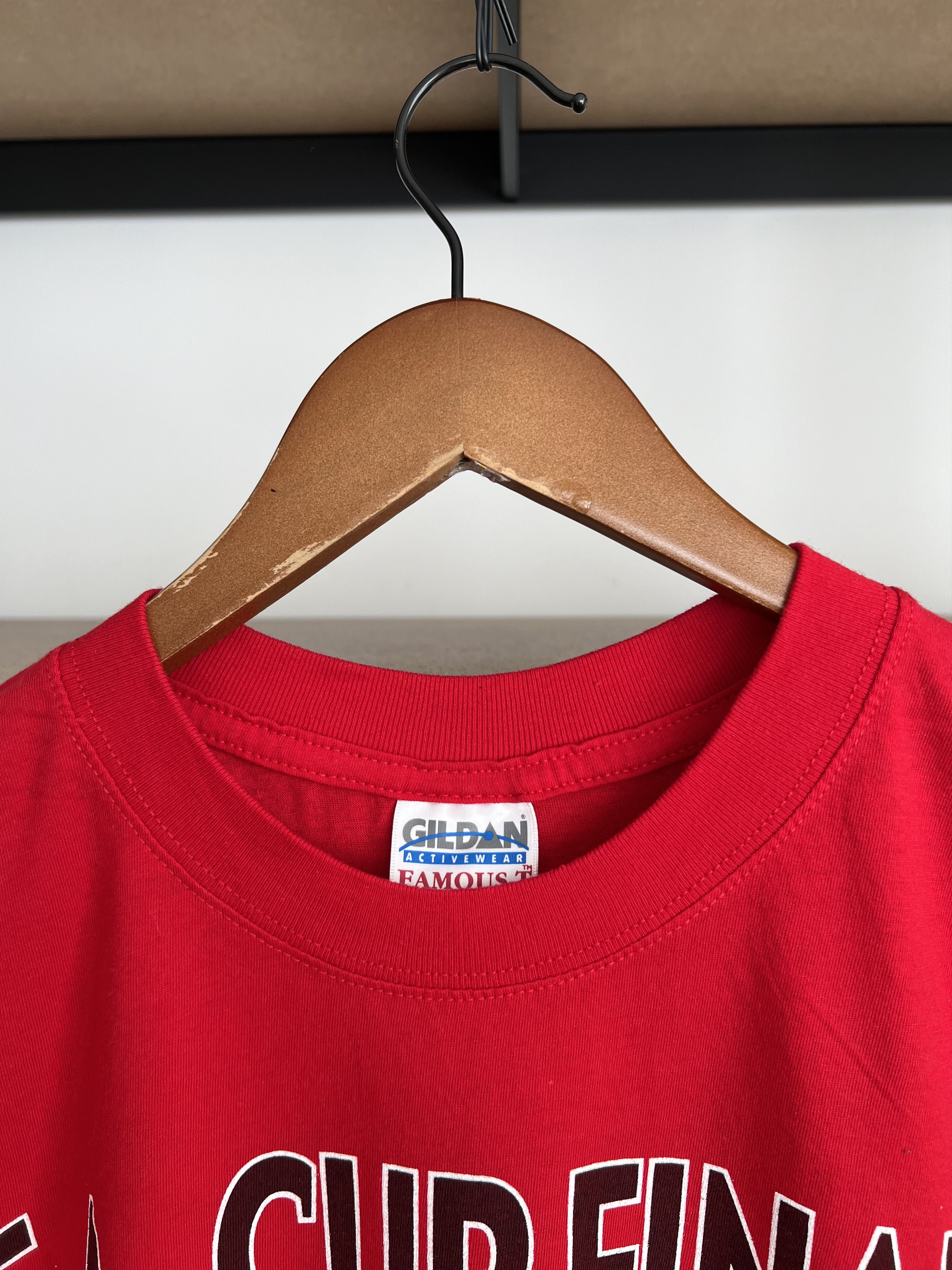 Vintage Vintage 2003 Arsenal FA Cup Final 2003 Red T-shirt Size US XL / EU 56 / 4 - 7 Thumbnail