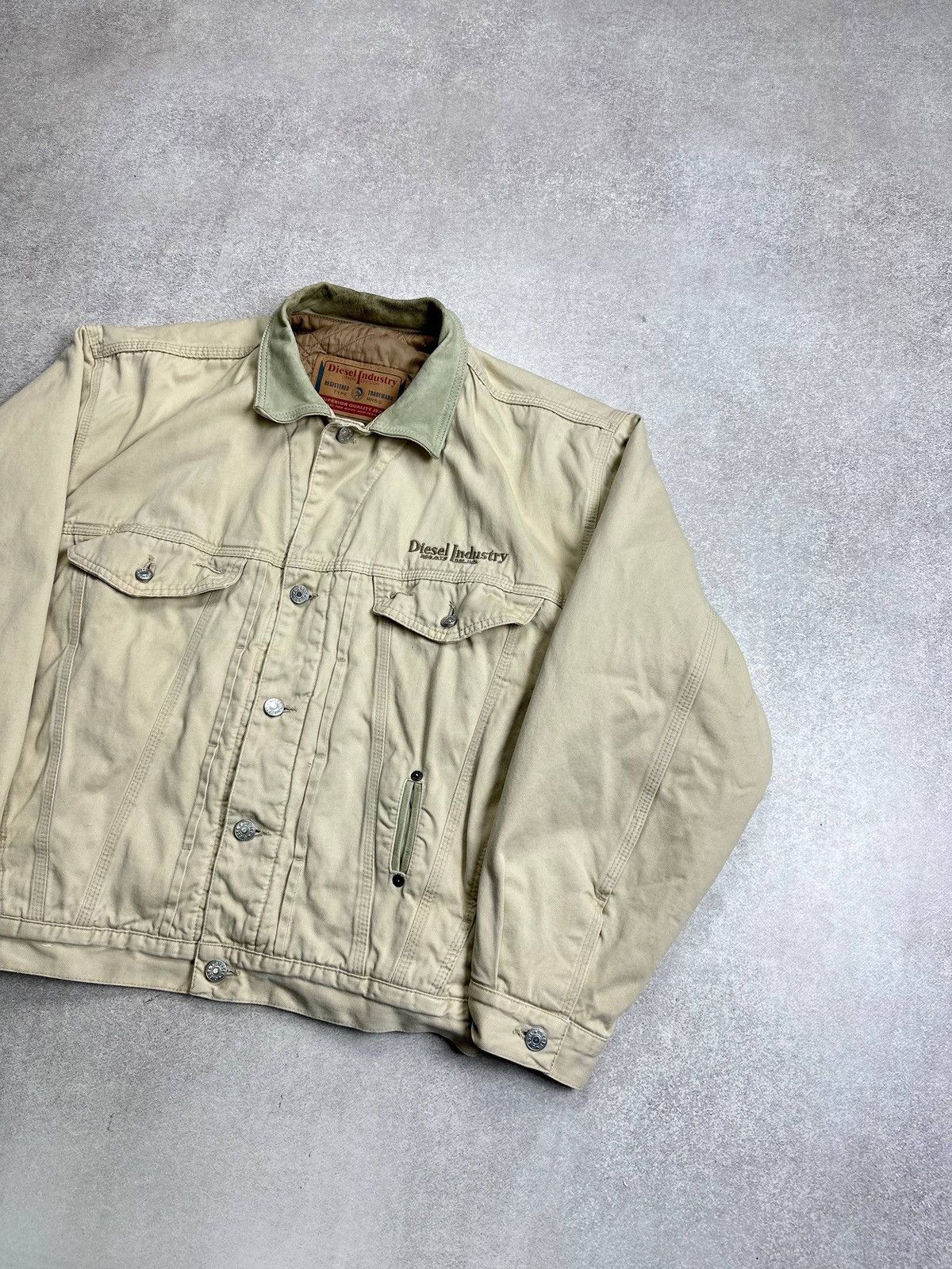 Diesel Vintage Diesel Denim Y2K Heavy Jacket S Size US S / EU 44-46 / 1 - 3 Thumbnail