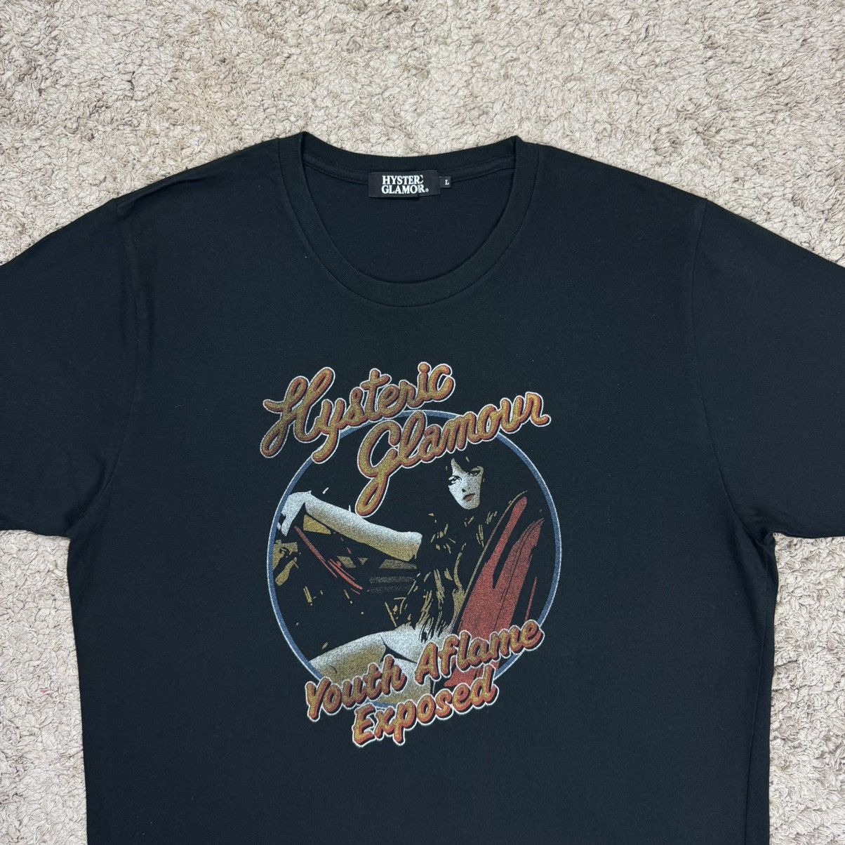 Hysteric Glamour Hysteric Glamour Youth Flame Exposed T-shirt Size US L / EU 52-54 / 3 - 5 Thumbnail