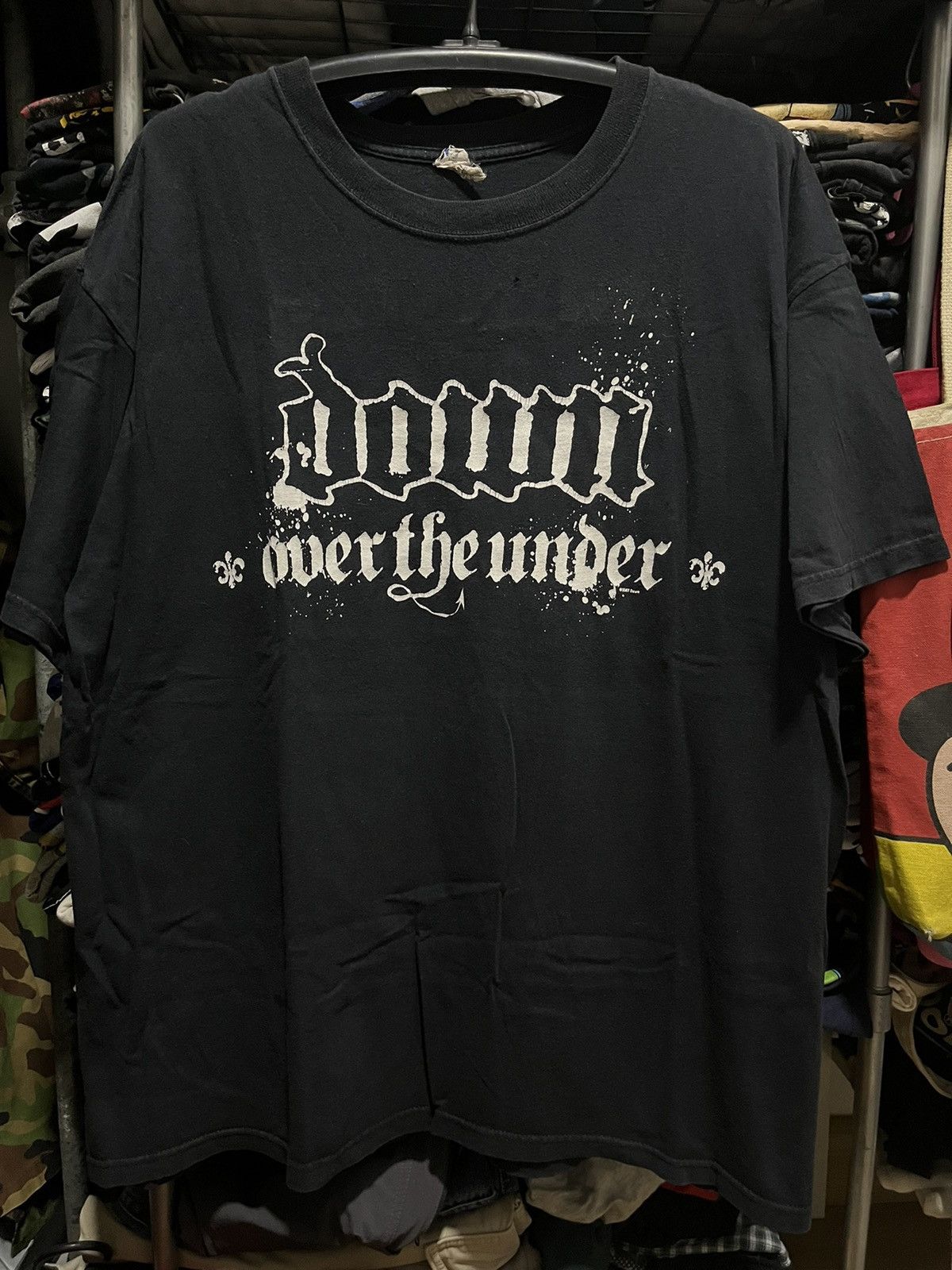 Band Tees Down Over the Under Phil Anselmo Metal Band Tee 2007s Size US XL / EU 56 / 4 - 1 Thumbnail