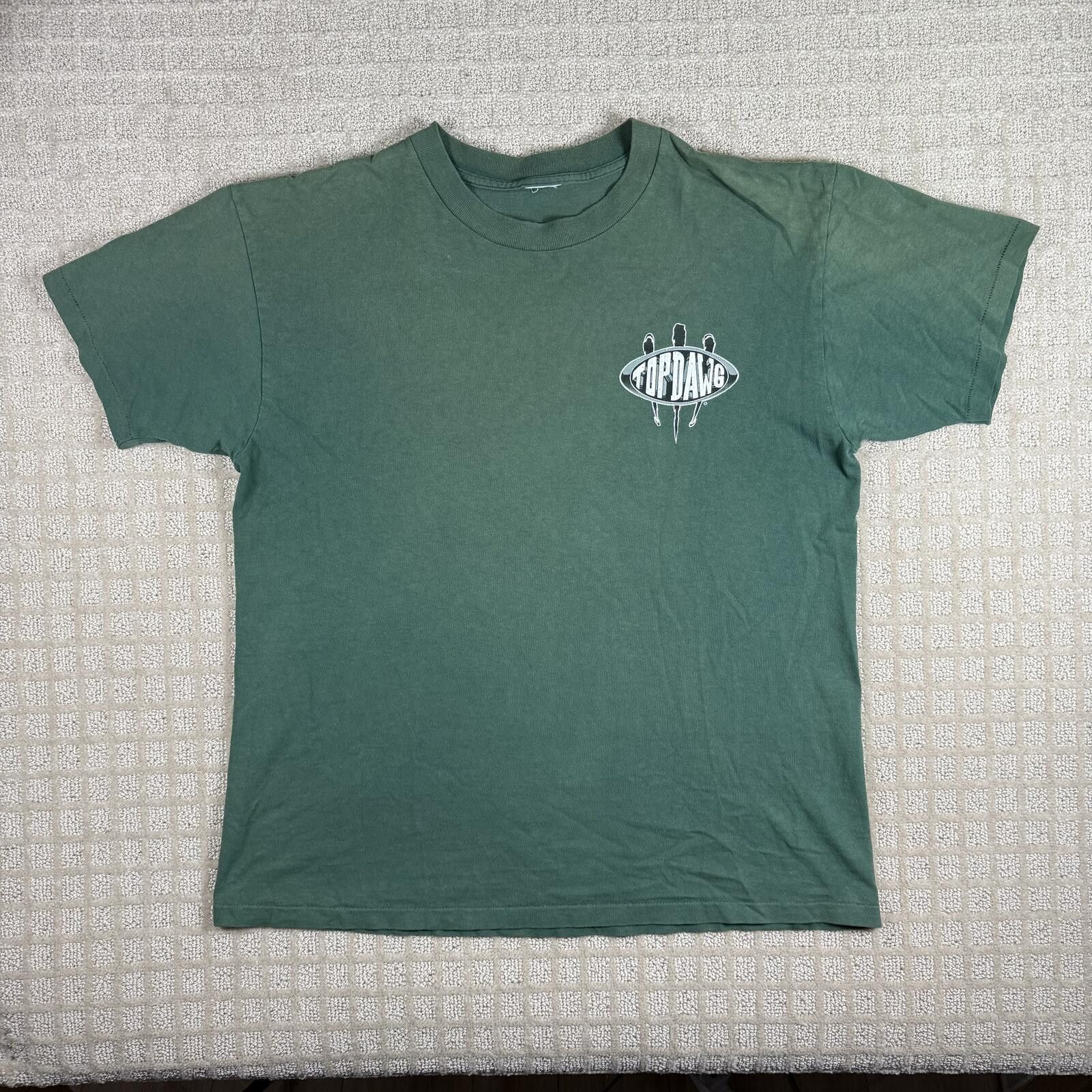 Other Vintage Top Dawg 1994 Single Stitch USA Tee Large Size US L / EU 52-54 / 3 - 1 Thumbnail