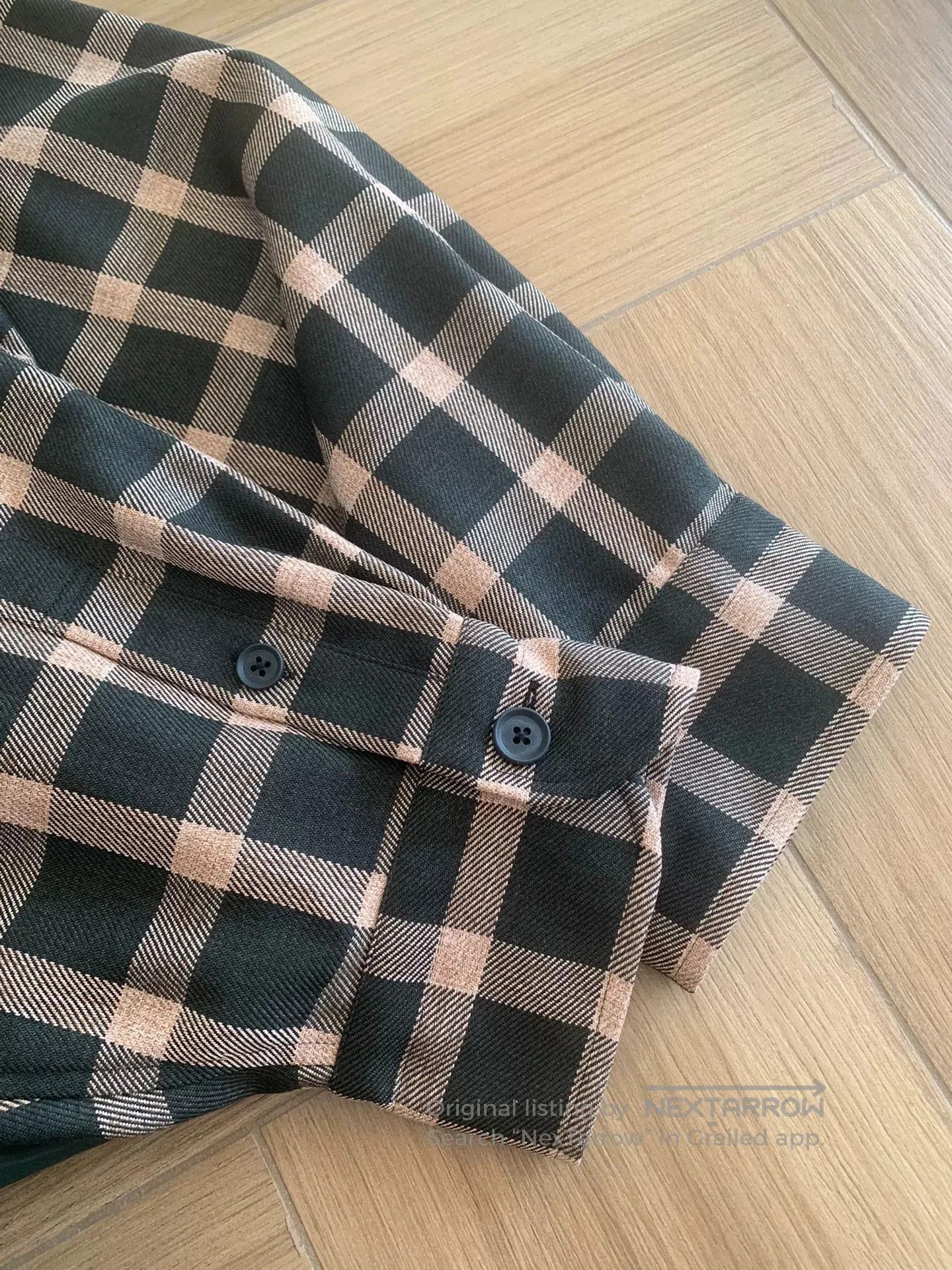 Kolor KOLOR 24AW Polyester Plaid Casual Shirt. Size US L / EU 52-54 / 3 - 7 Thumbnail
